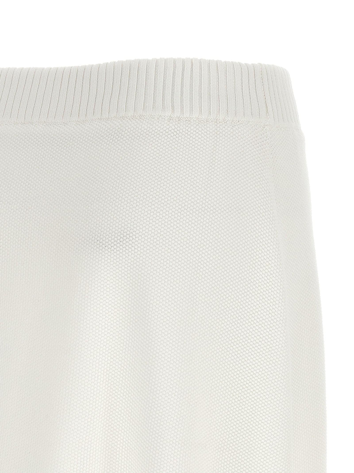 Brunello Cucinelli Women Piquet-Effect Skirt - 'Active' Line BRUNELLO CUCINELLI