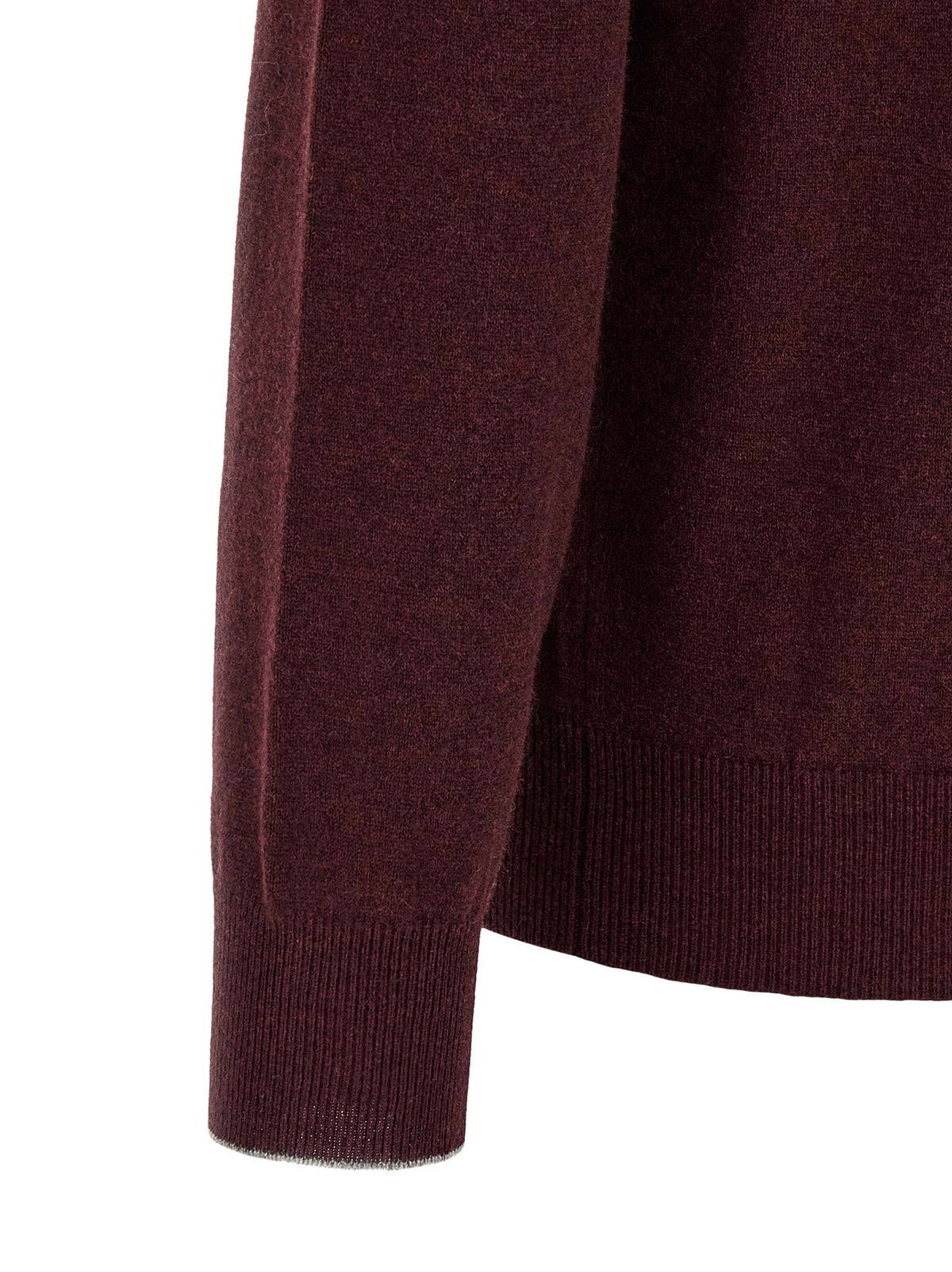 Brunello Cucinelli Men Half-Zip Cashmere Sweater BRUNELLO CUCINELLI