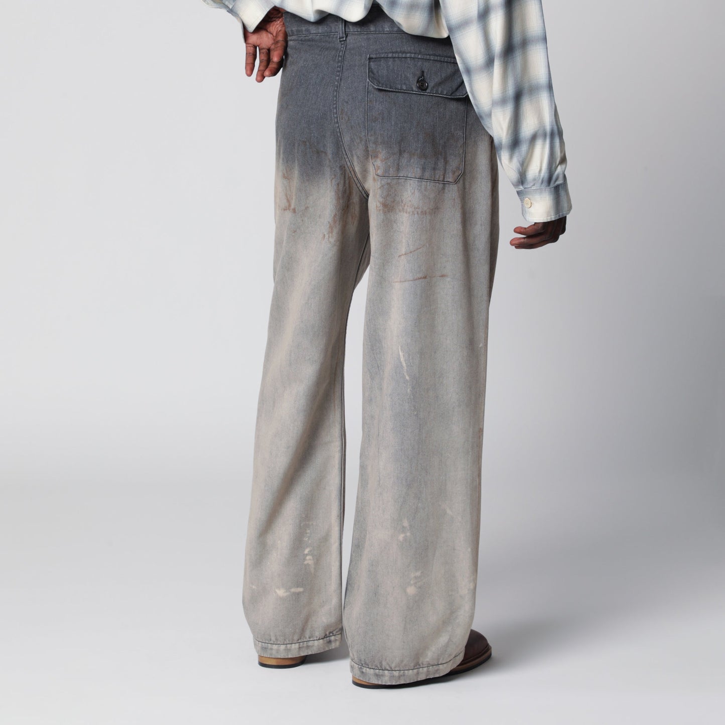 Our Legacy Rig Chino Trousers In Octo Wash Finish Men OUR LEGACY