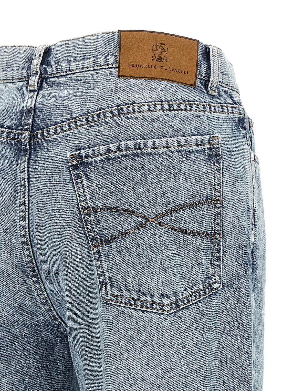 Brunello Cucinelli Men Five-Pocket Jeans BRUNELLO CUCINELLI