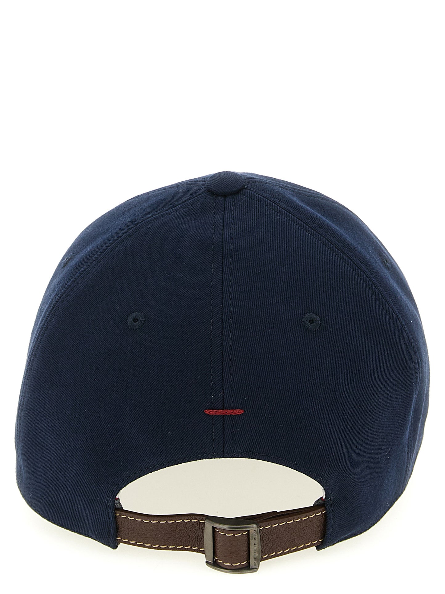 Brunello Cucinelli Men Logo Embroidery Baseball Cap BRUNELLO CUCINELLI