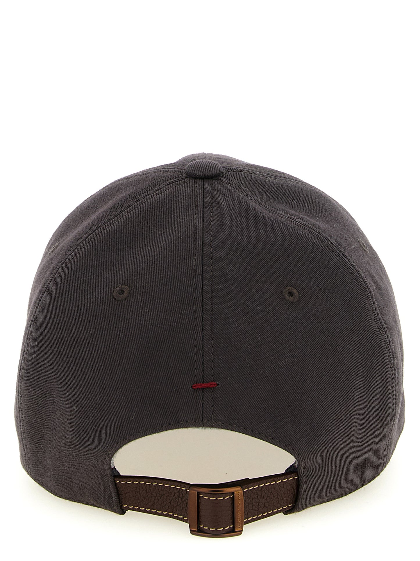 Brunello Cucinelli Men Logo Embroidery Cap BRUNELLO CUCINELLI