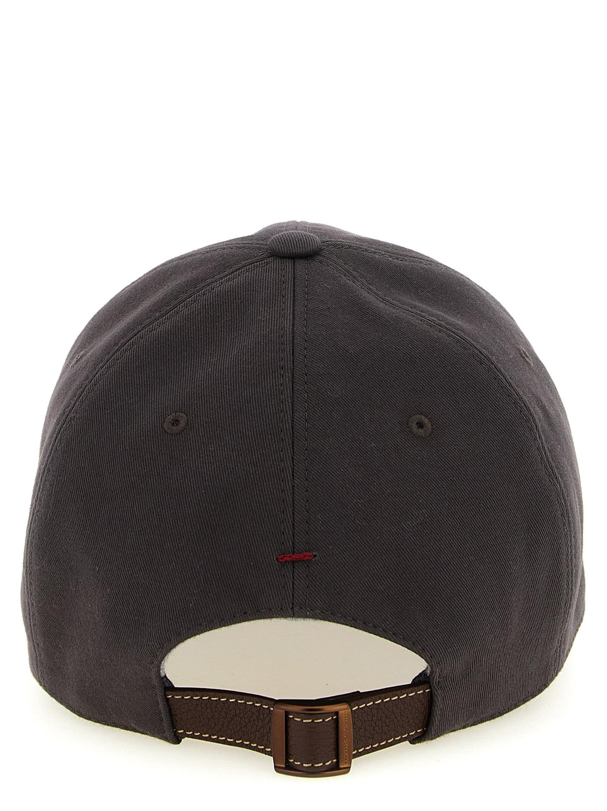 Brunello Cucinelli Men Logo Embroidery Cap BRUNELLO CUCINELLI