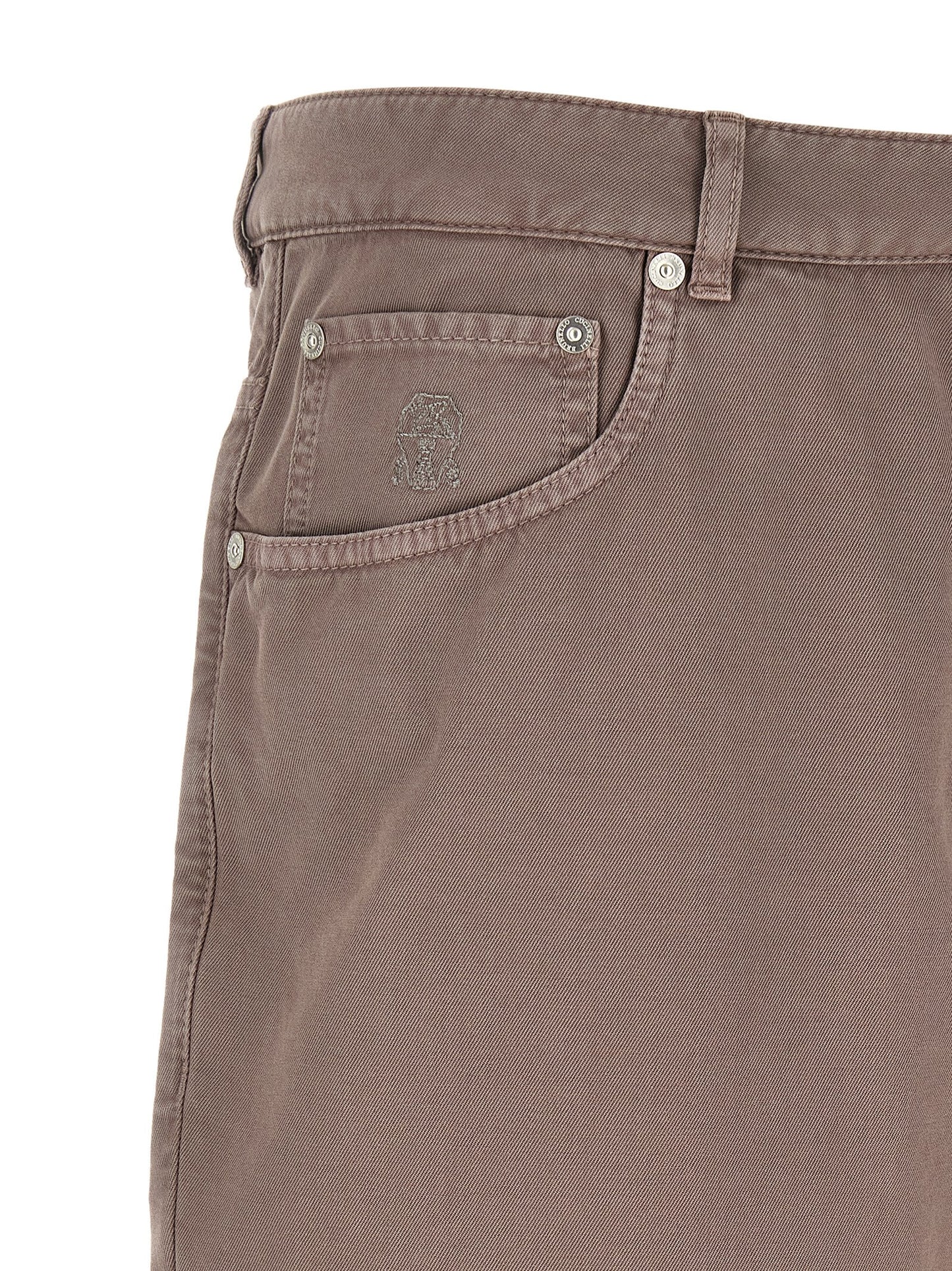 Brunello Cucinelli Men Five-Pocket Pants BRUNELLO CUCINELLI