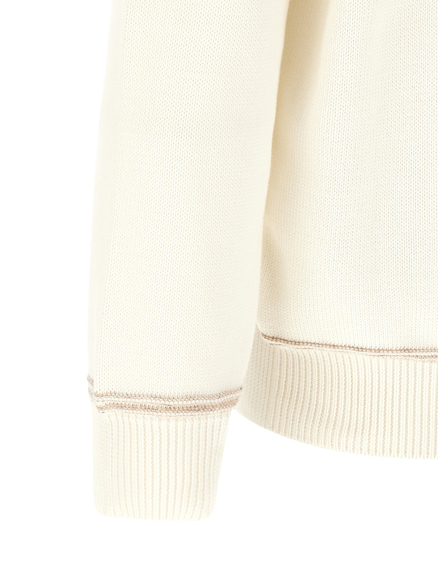 Brunello Cucinelli Men Braided Jacquard Shoulders Cardigan BRUNELLO CUCINELLI