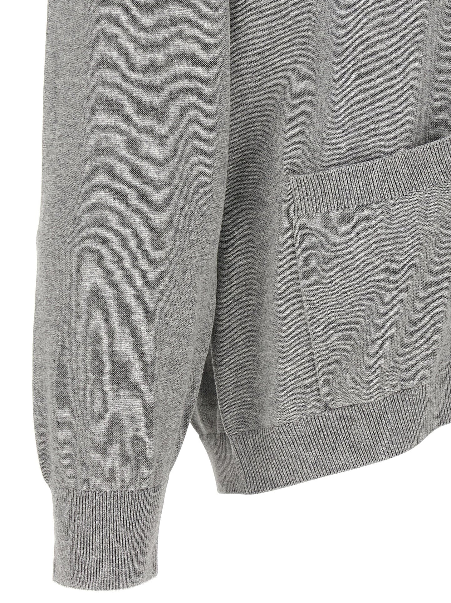 Brunello Cucinelli Men Heraldic Logo Cardigan BRUNELLO CUCINELLI