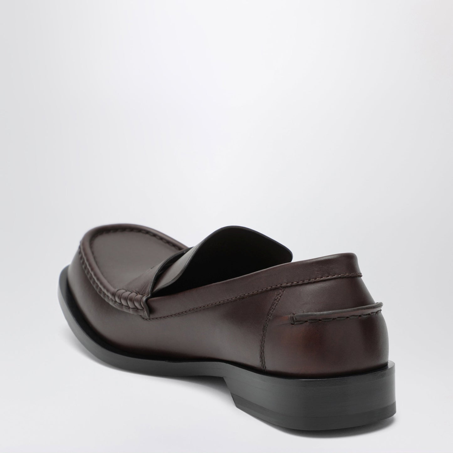 Loewe Bobine Loafers In Shiny Calfskin, Dark Brown Men LOEWE