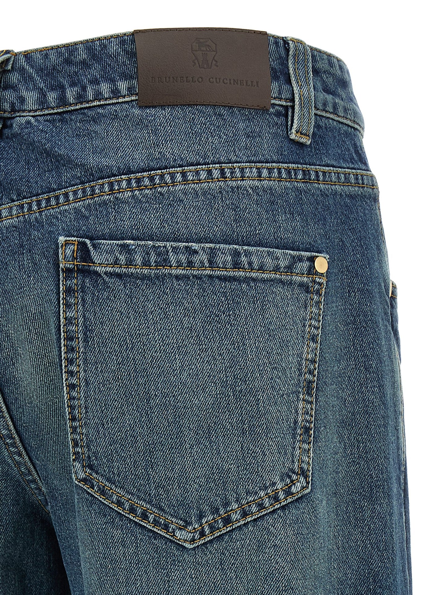 Brunello Cucinelli Women Stonewashed Denim Jeans BRUNELLO CUCINELLI