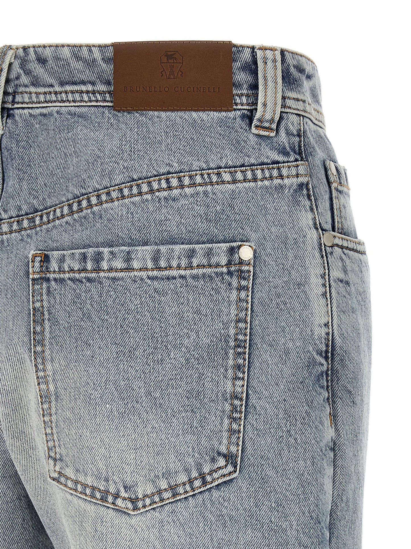 Brunello Cucinelli Women 'Baggy Tapered' Jeans BRUNELLO CUCINELLI