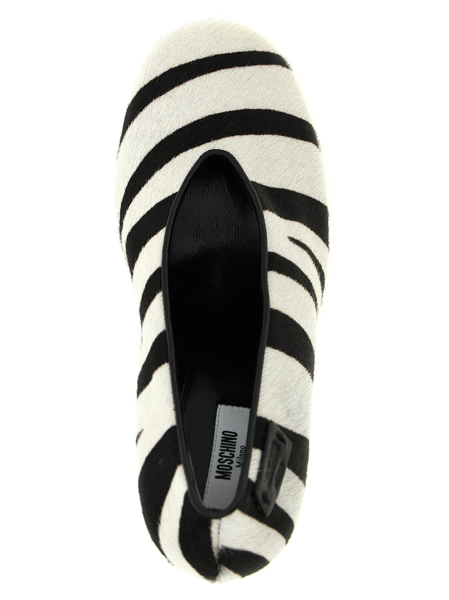 Moschino Women Zebra Pony Pumps MOSCHINO