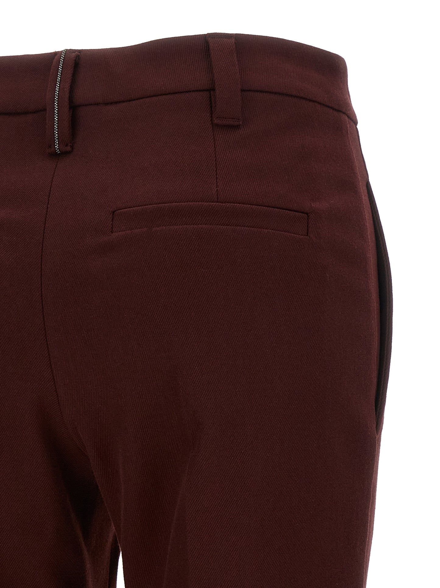 Brunello Cucinelli Women 'Monile' Detail Trousers BRUNELLO CUCINELLI