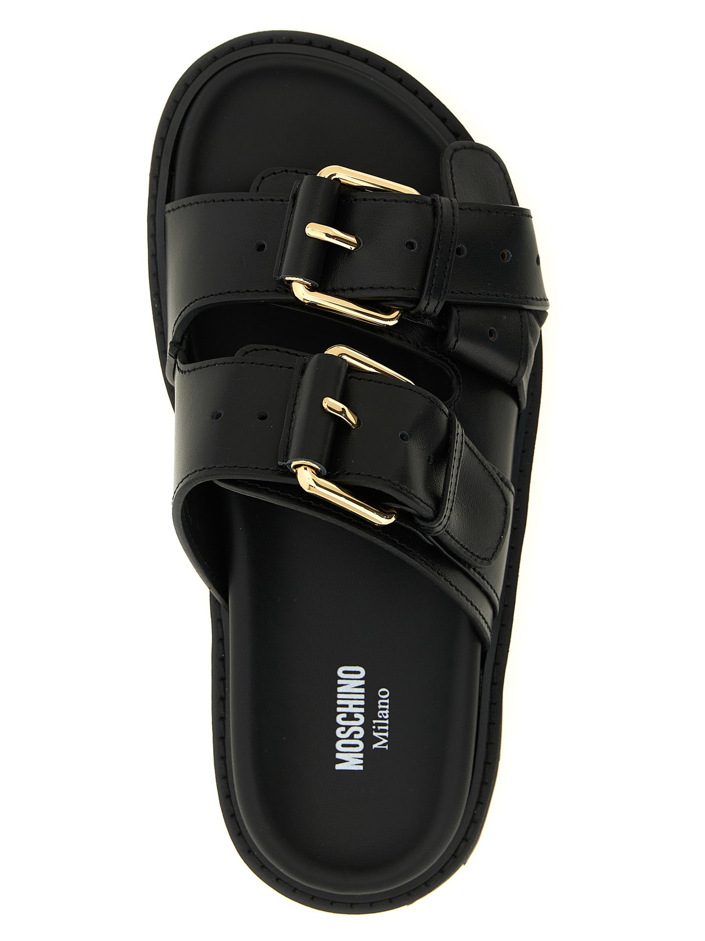 Moschino Women Double Strap Sandals MOSCHINO