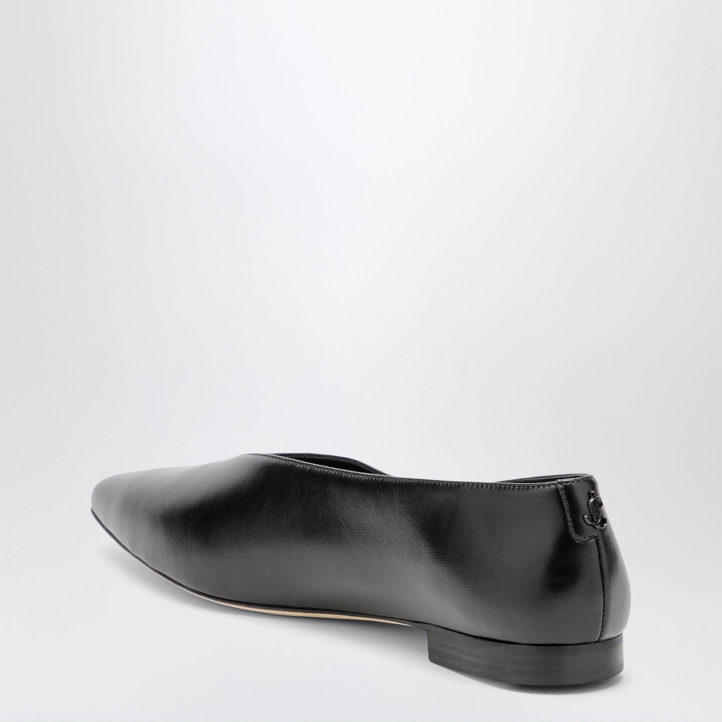 Jimmy Choo Margot Ballet Flats In Black Leather Women JIMMY CHOO