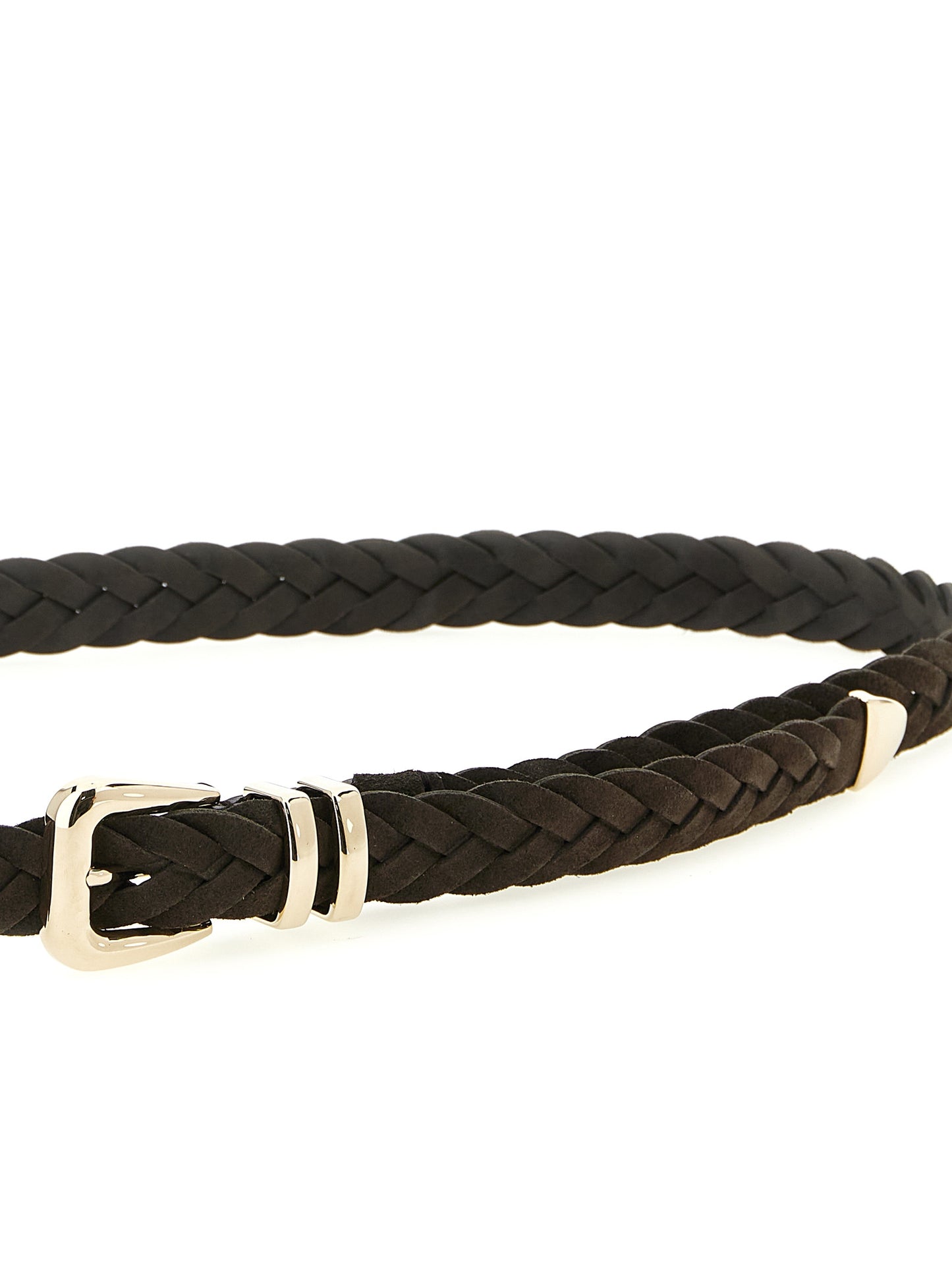 Brunello Cucinelli Men Braided Calf Belt BRUNELLO CUCINELLI