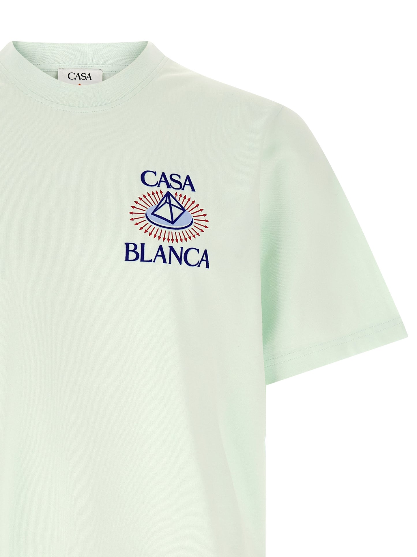 Casablanca Men Flocked 'Celestial Pyramid' Print T-Shirt CASABLANCA