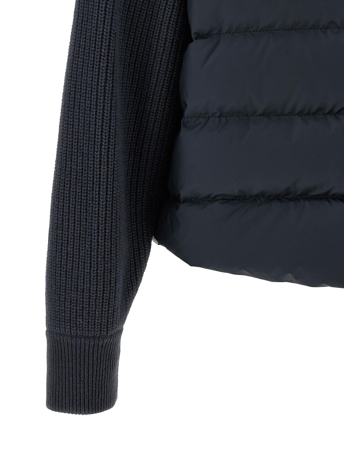 Brunello Cucinelli Women 'Shiny Flap Detail' Down Jacket BRUNELLO CUCINELLI