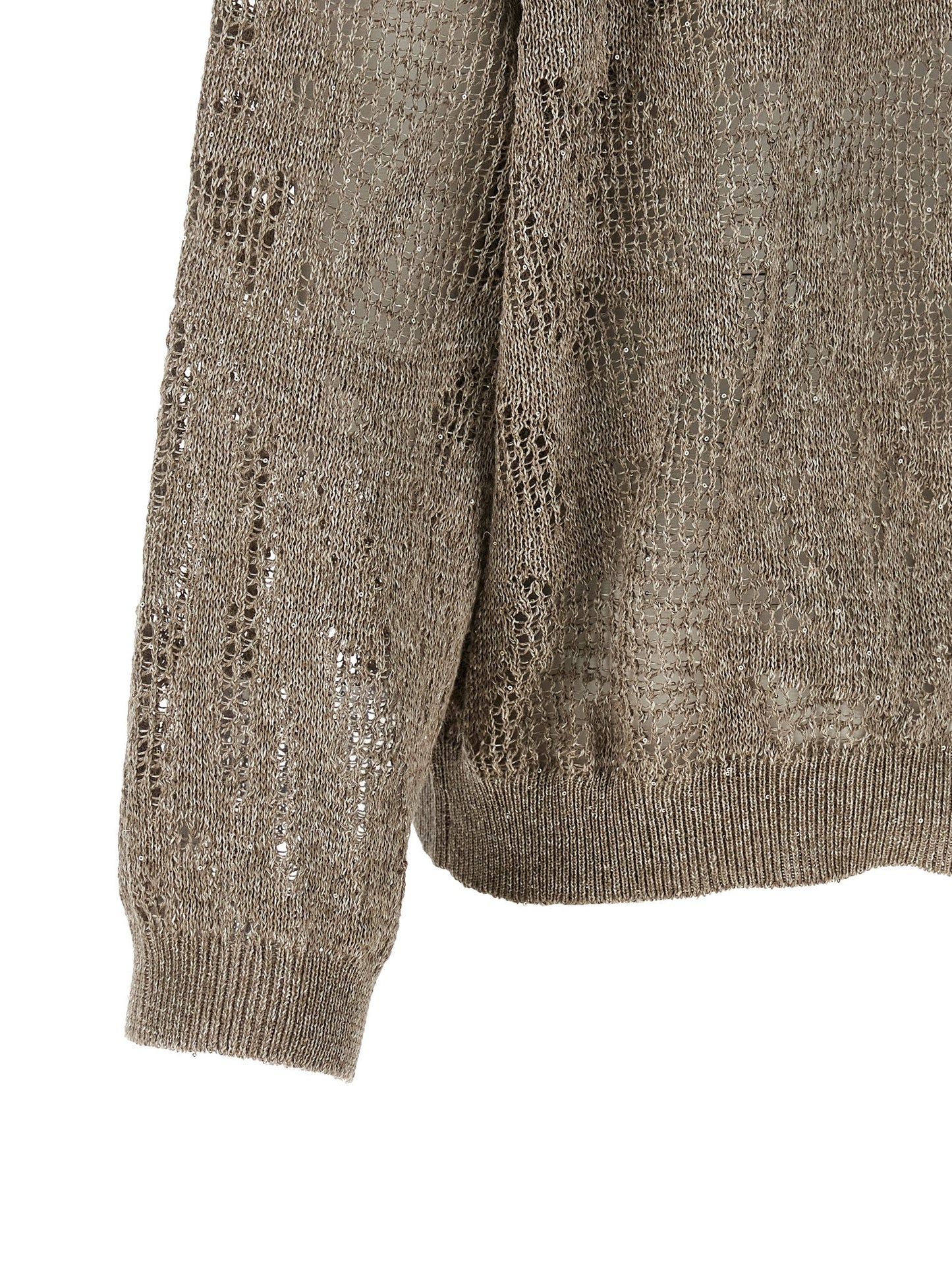 Brunello Cucinelli Women Openwork Hooded Sweater BRUNELLO CUCINELLI
