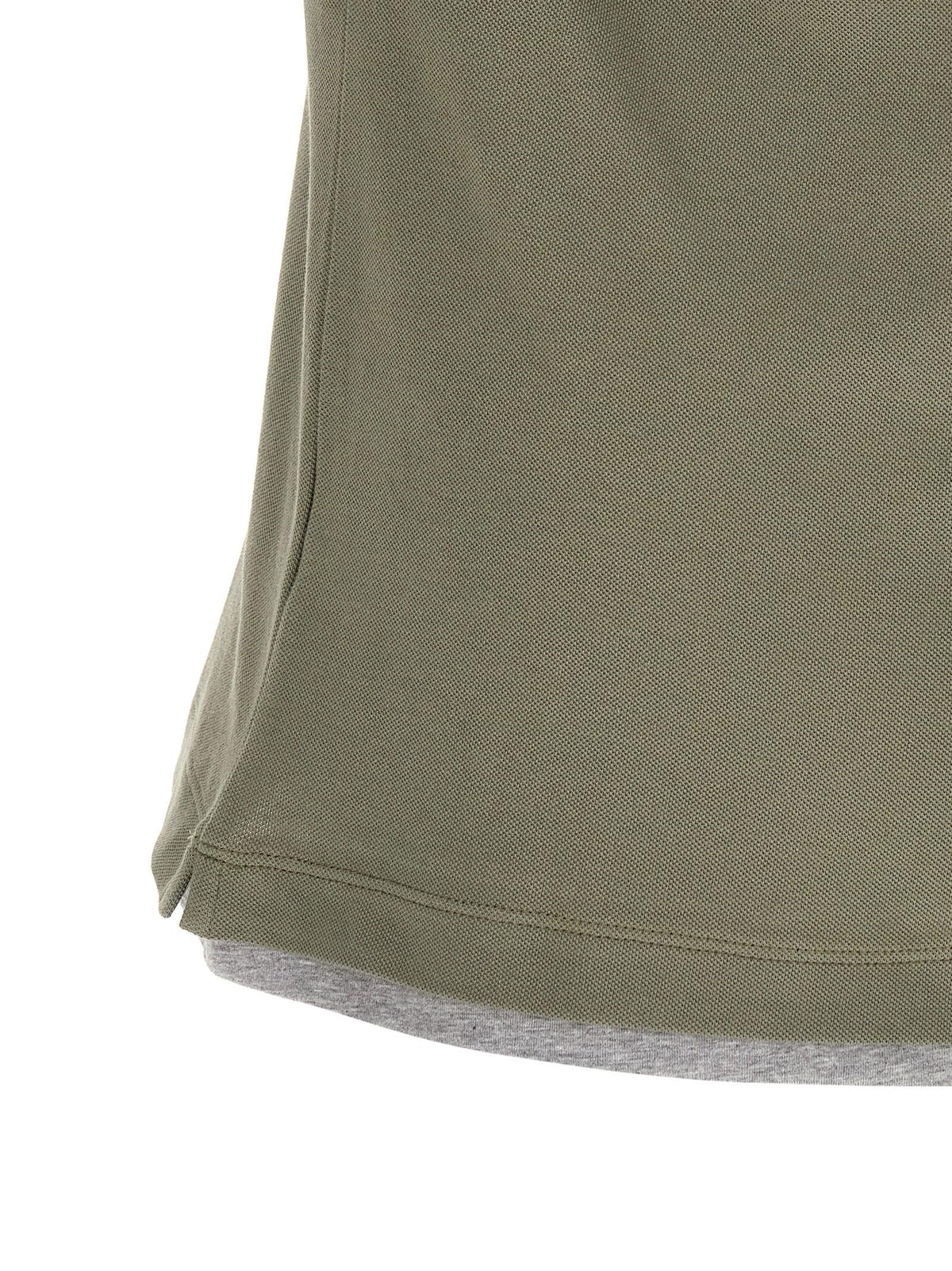 Brunello Cucinelli Men 'Faux Layering' Polo Shirt BRUNELLO CUCINELLI