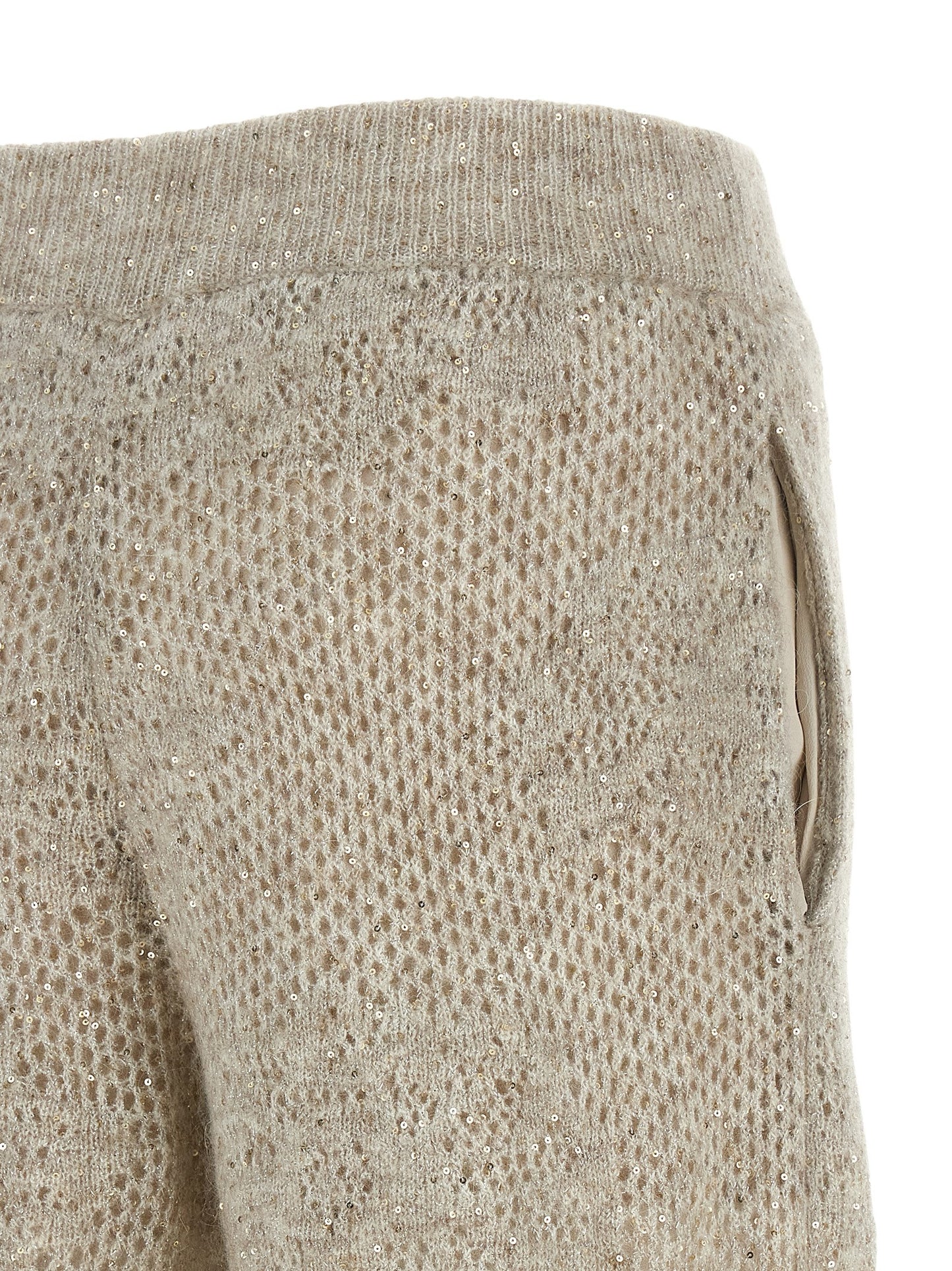 Brunello Cucinelli Women 'Dazzling Abstact Leaf' Pants BRUNELLO CUCINELLI