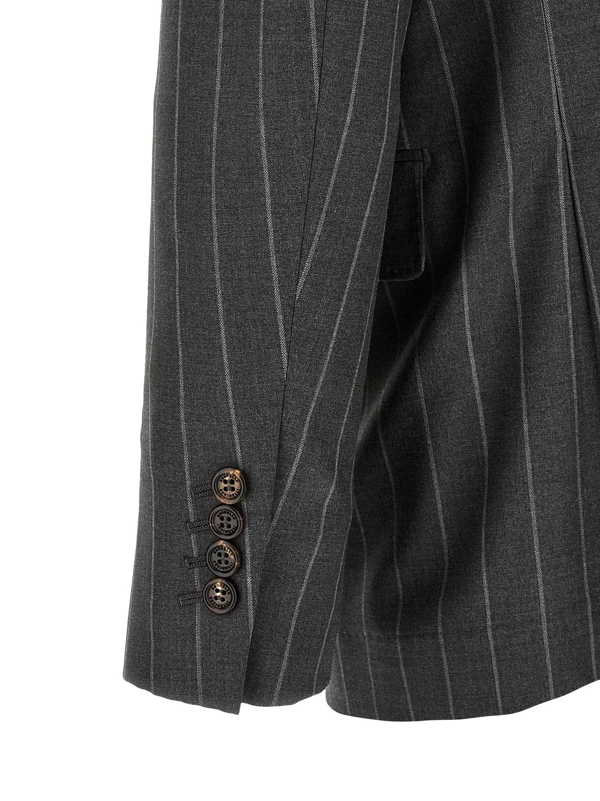 Brunello Cucinelli Men Pinstripe Blazer BRUNELLO CUCINELLI