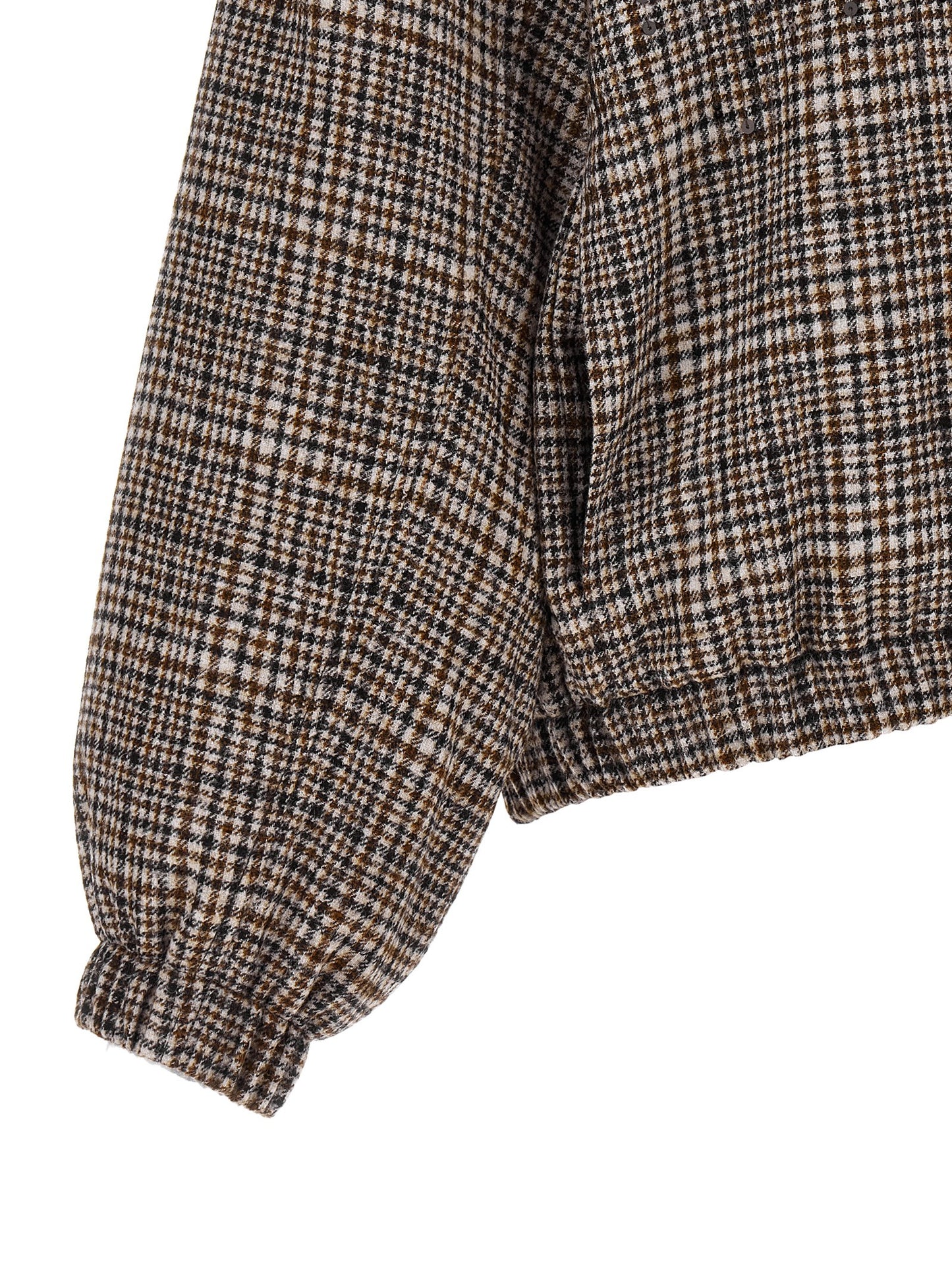 Brunello Cucinelli Women Sequin Check Bomber Jacket BRUNELLO CUCINELLI