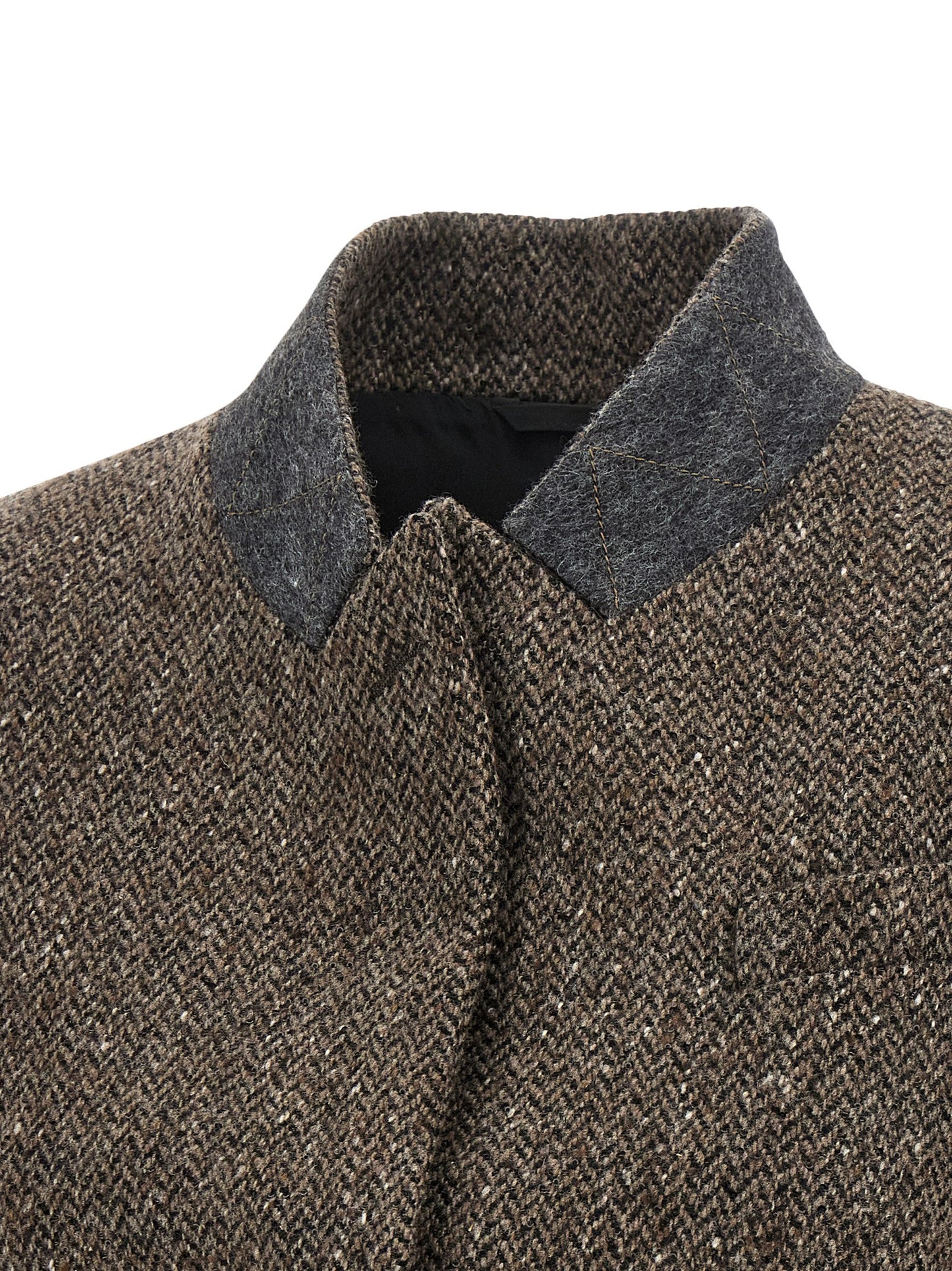 Brunello Cucinelli Women Mélange Wool Vest BRUNELLO CUCINELLI