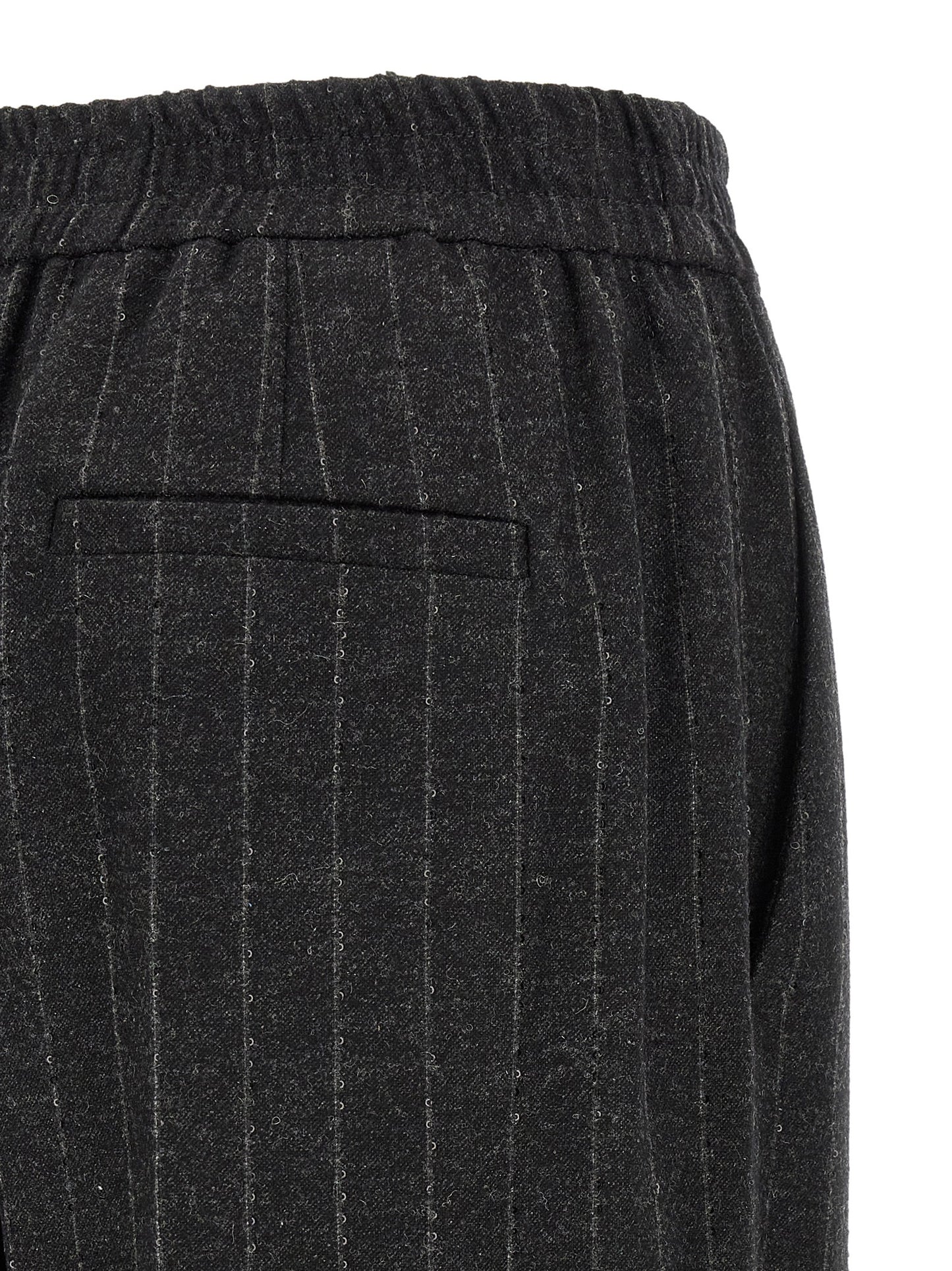 Brunello Cucinelli Women Micro Sequin Pinstripe Pants BRUNELLO CUCINELLI