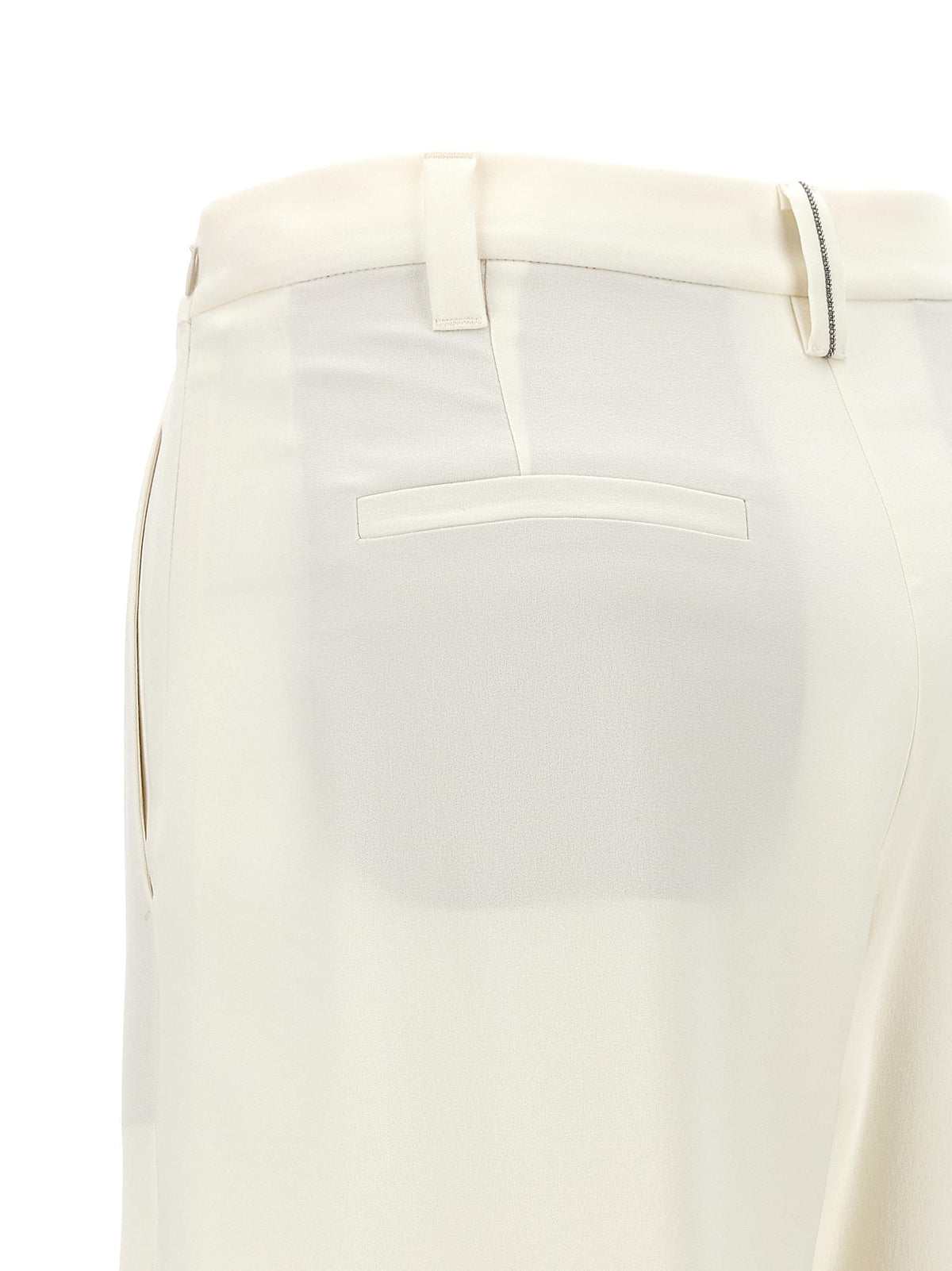 Brunello Cucinelli Women Twill Pants BRUNELLO CUCINELLI