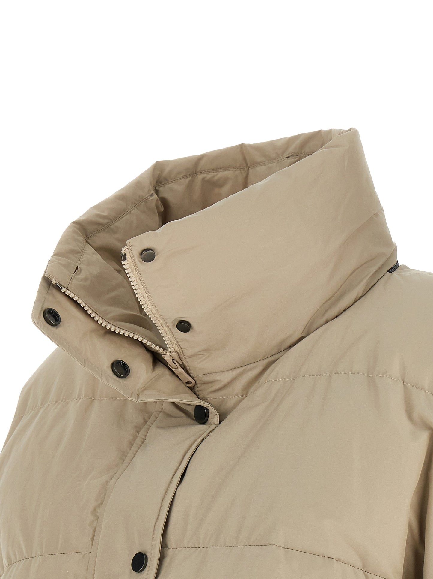 Brunello Cucinelli Women Cropped Down Jacket BRUNELLO CUCINELLI