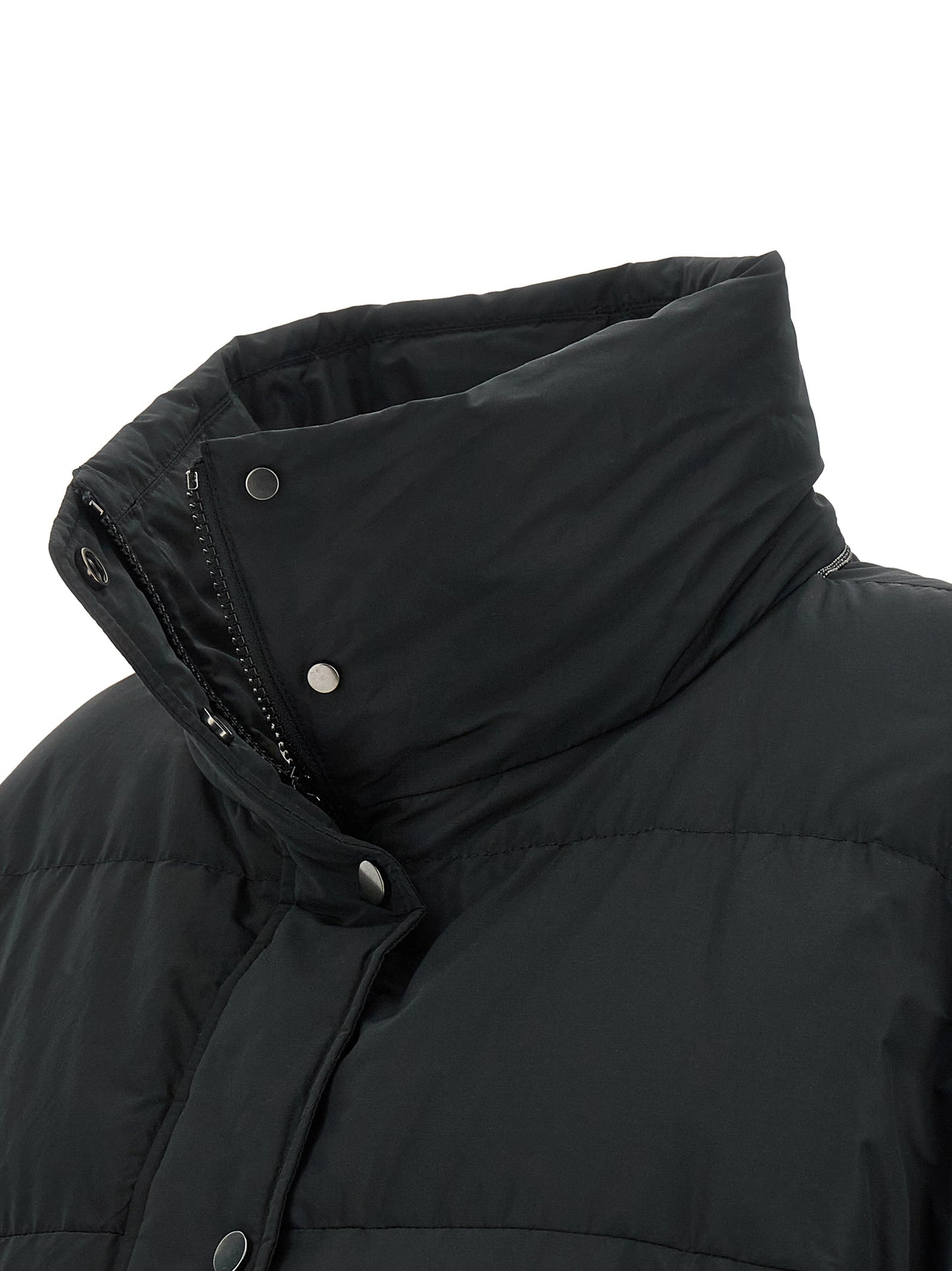 Brunello Cucinelli Women Cropped Down Jacket BRUNELLO CUCINELLI