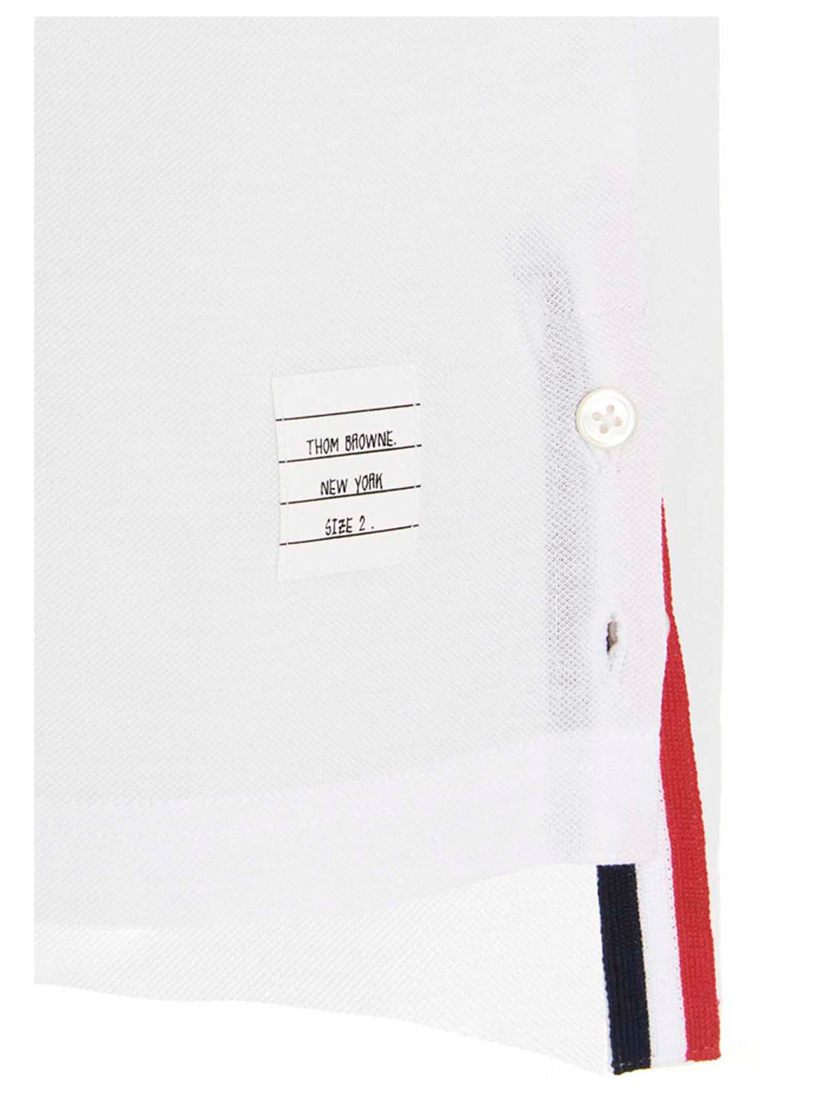 Thom Browne Men Rwb Polo Shirt THOM BROWNE