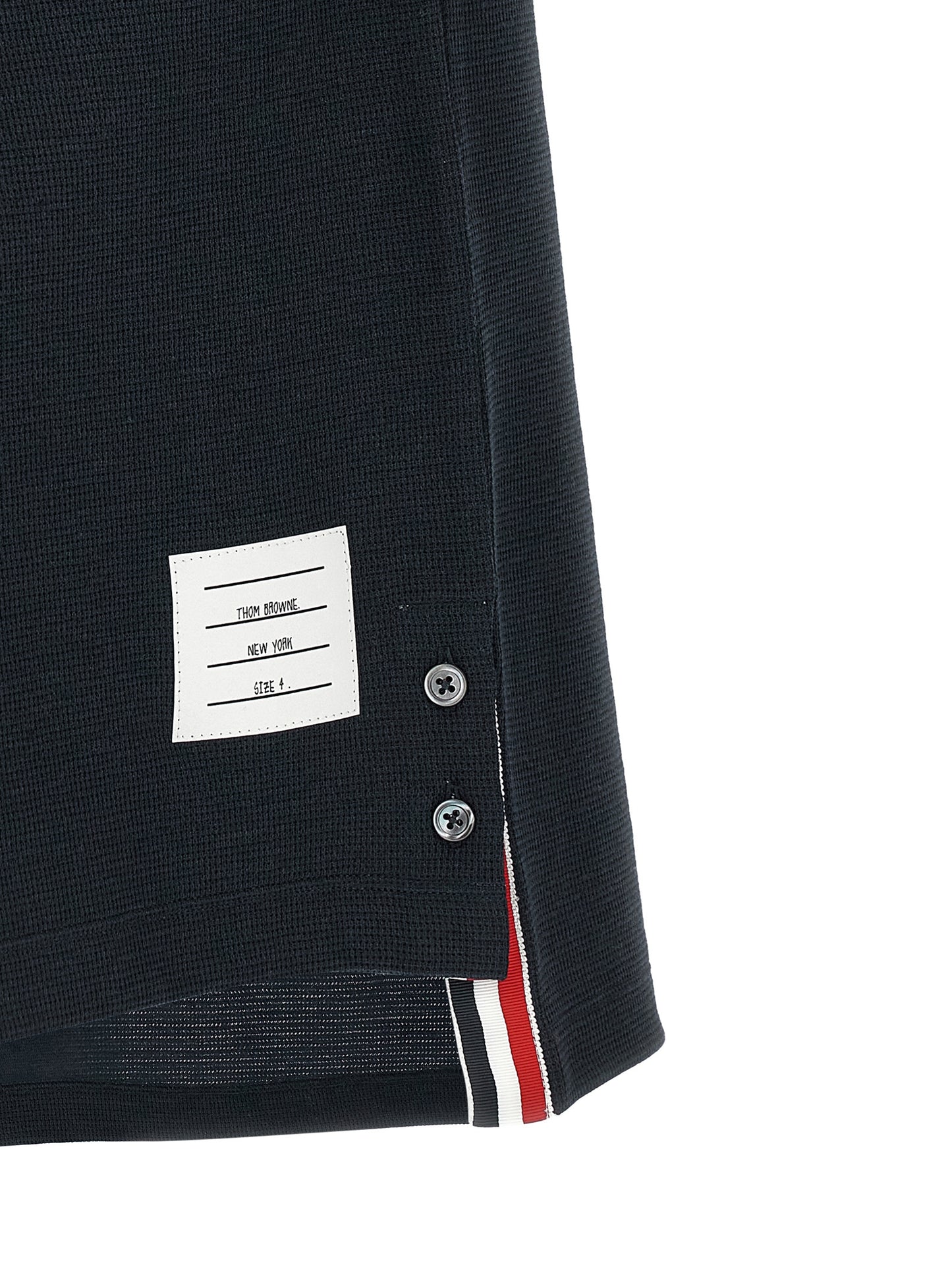 Thom Browne Men 'Nastro Rwb' Polo Shirt THOM BROWNE