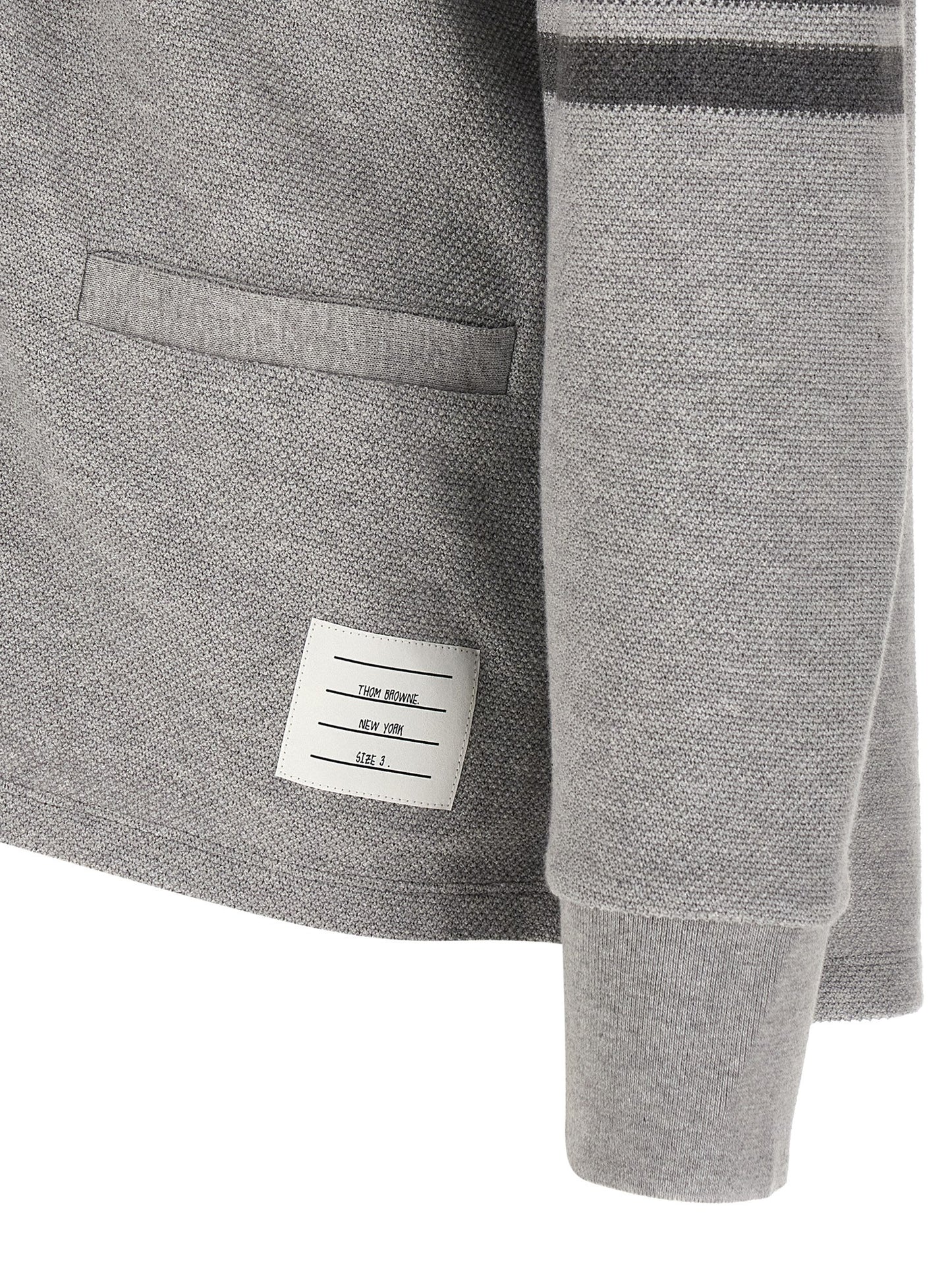 Thom Browne Men 4Bar Cardigan THOM BROWNE