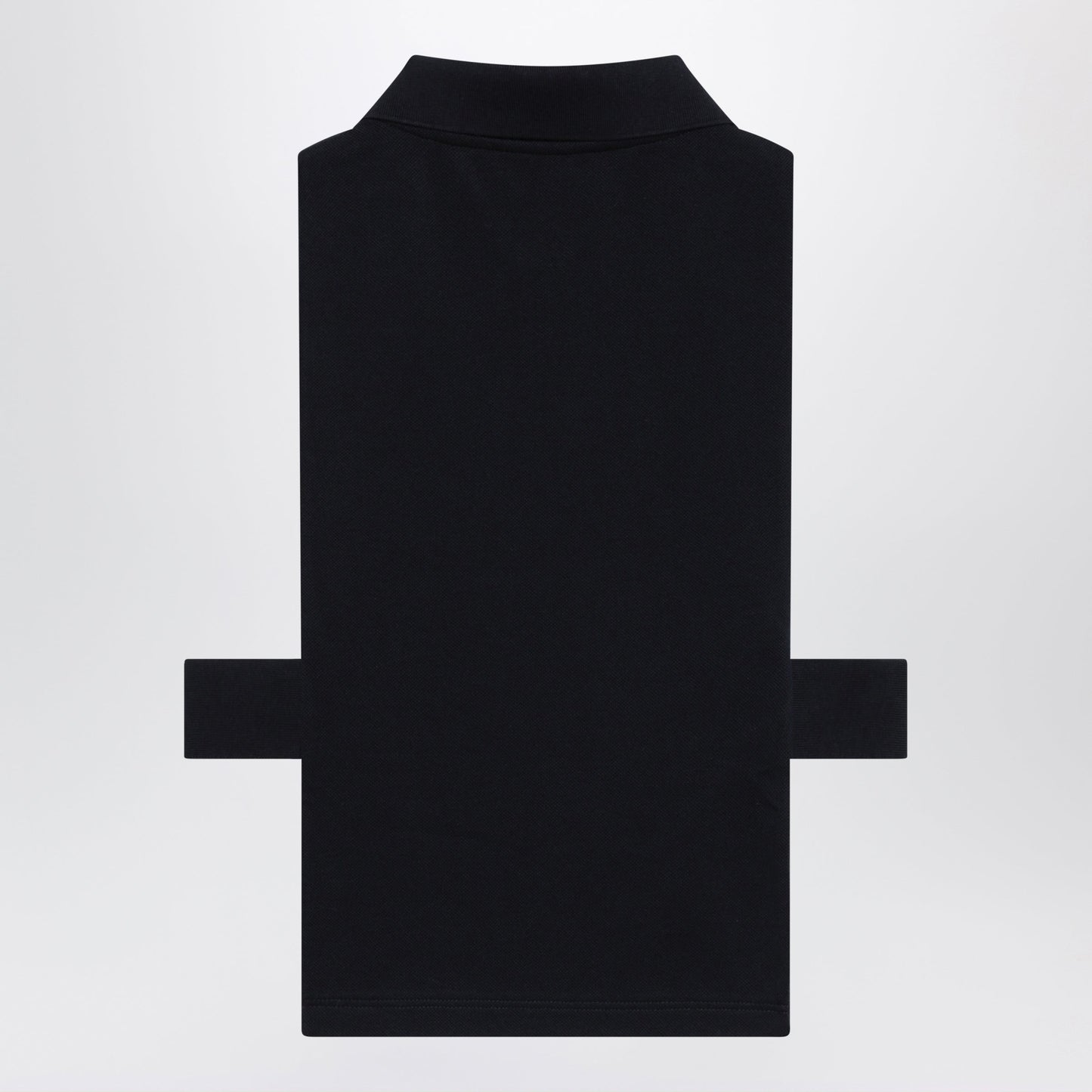 Miu Miu Blue Pique Top With Logo Women MIU MIU