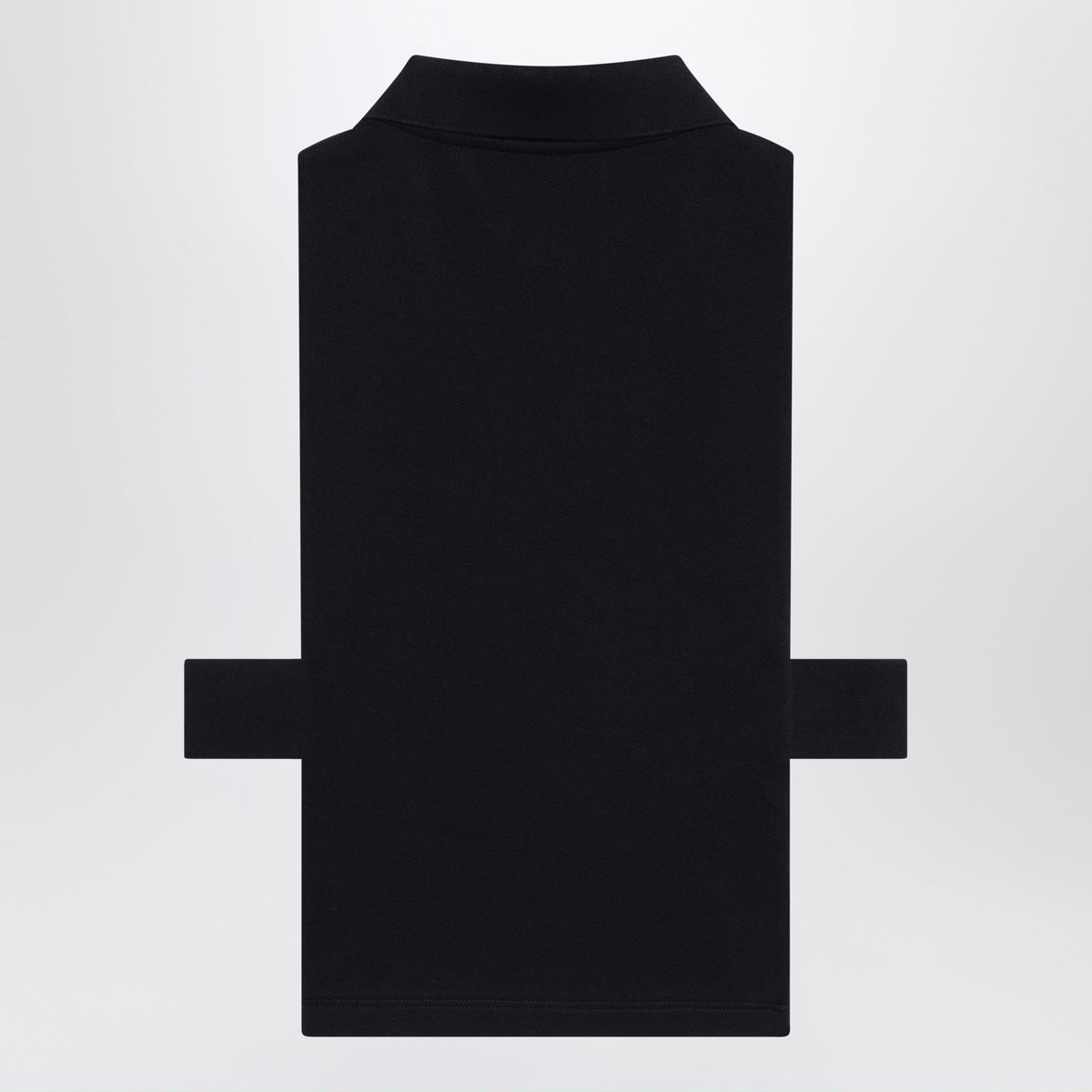 Miu Miu Blue Pique Top With Logo Women MIU MIU
