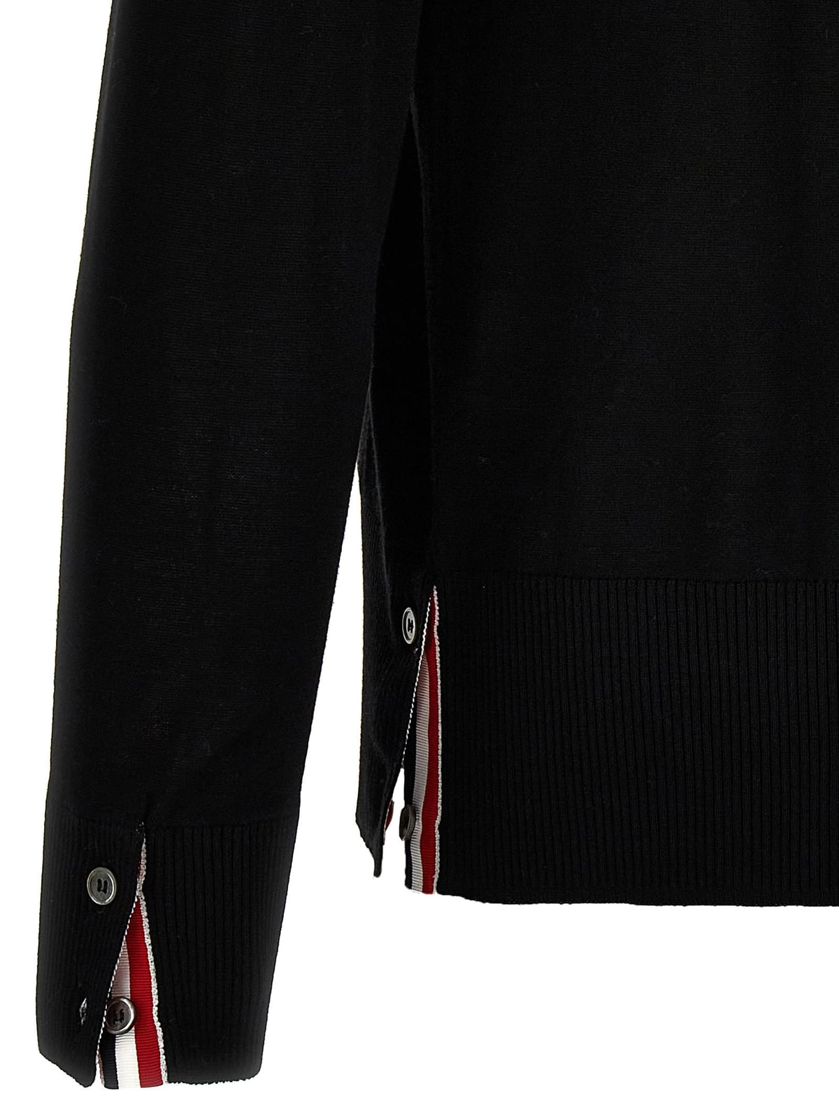 Thom Browne Men Merino Wool Cardigan THOM BROWNE