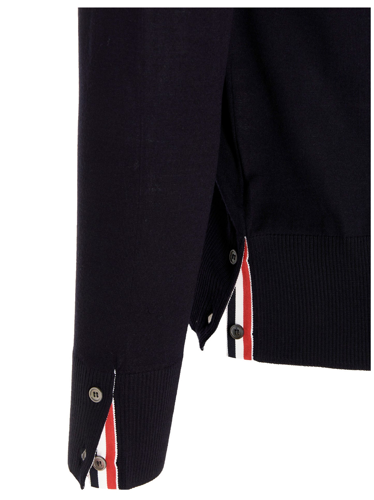 Thom Browne Men Merino Wool Cardigan THOM BROWNE