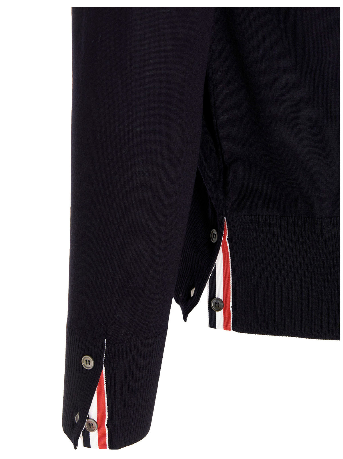 Thom Browne Men Merino Wool Cardigan THOM BROWNE