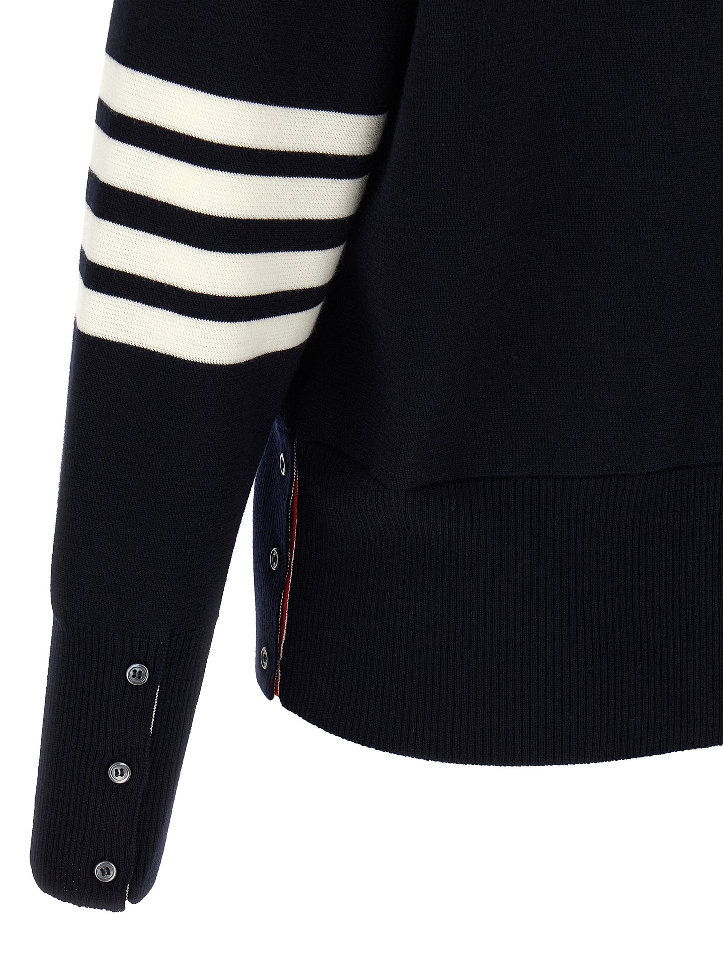 Thom Browne Men '4-Bar' Wool Cardigan THOM BROWNE