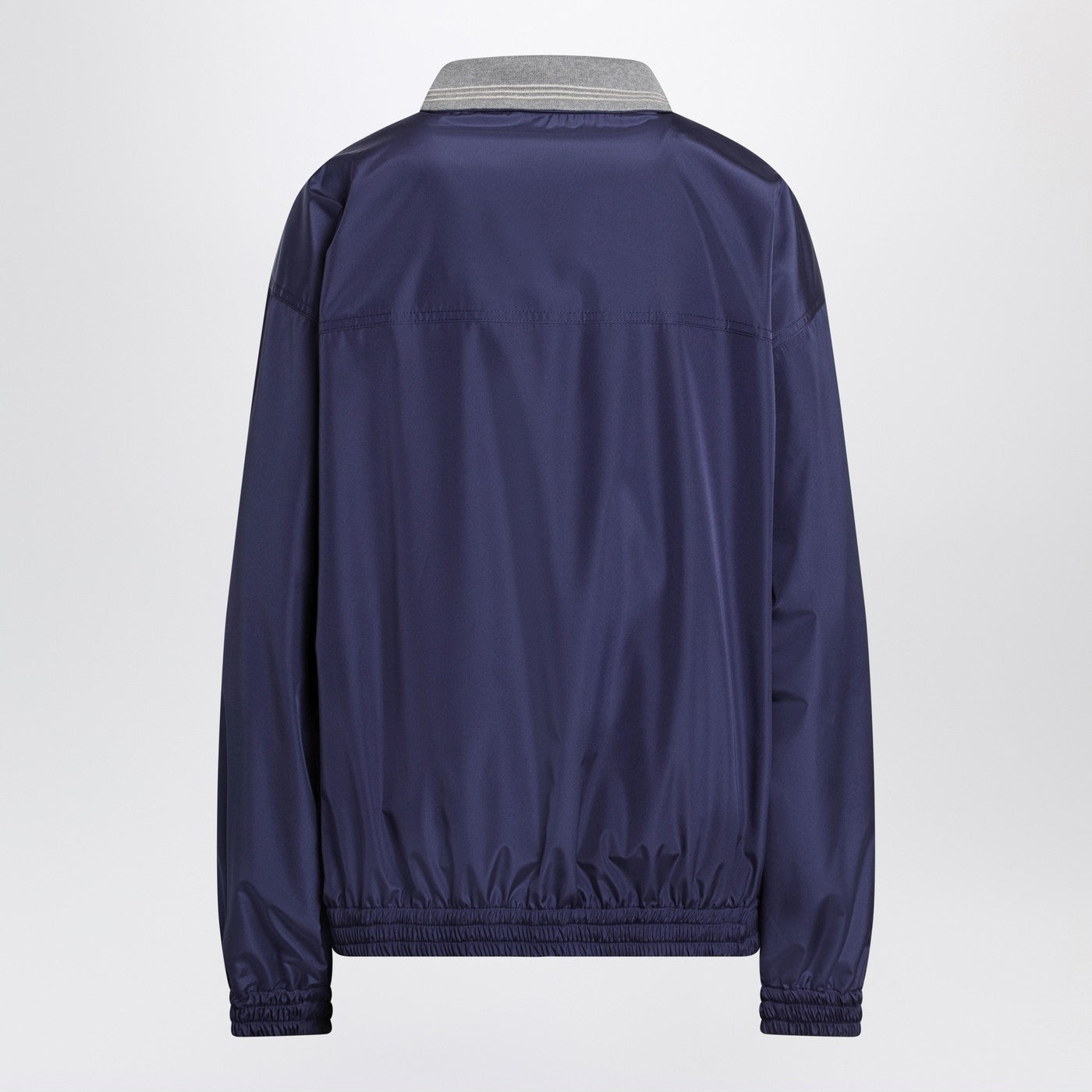 Miu Miu Royal Blue Technical Poplin Blouson Women MIU MIU