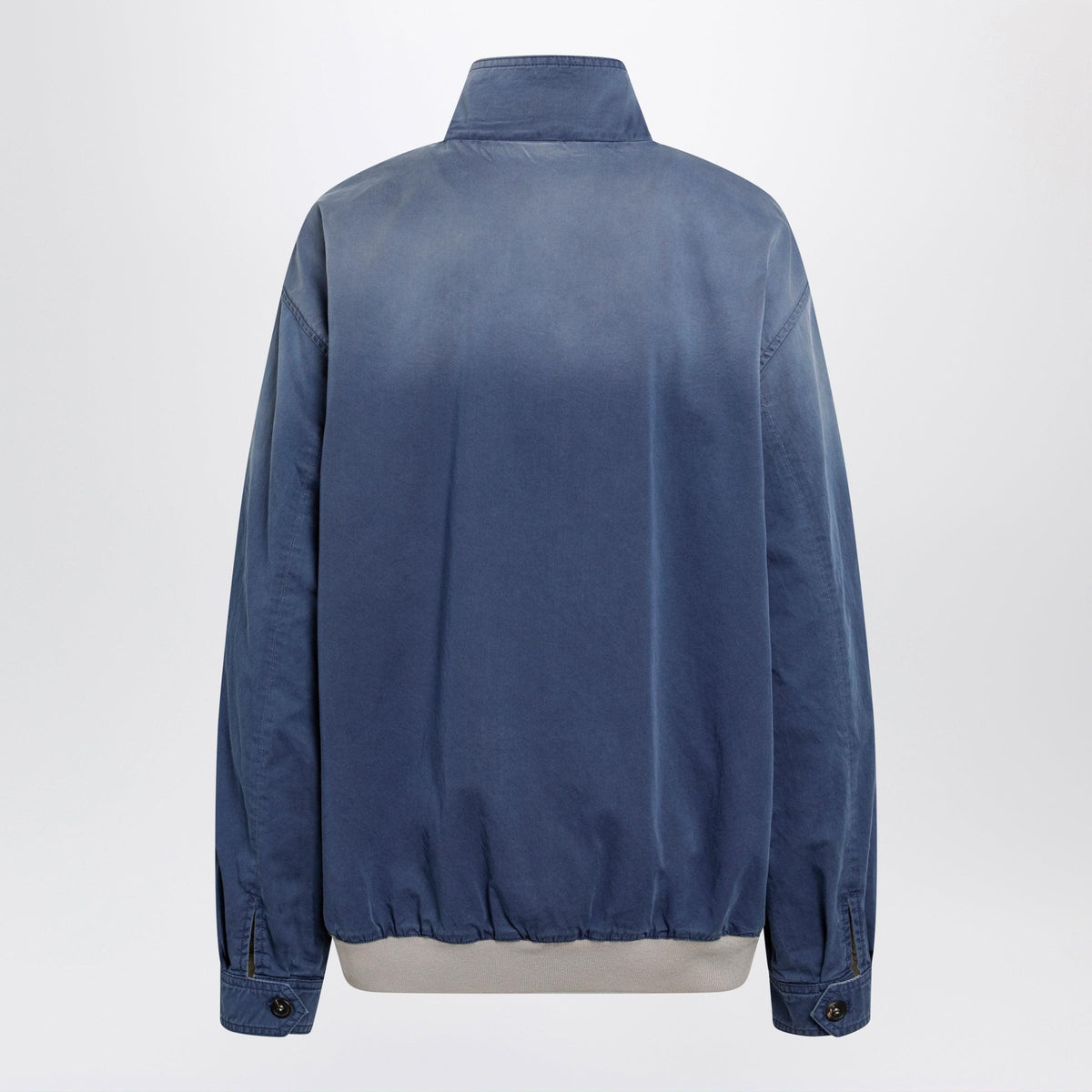 Miu Miu Blue/Lime Old-Washed Twill Blouson Women MIU MIU