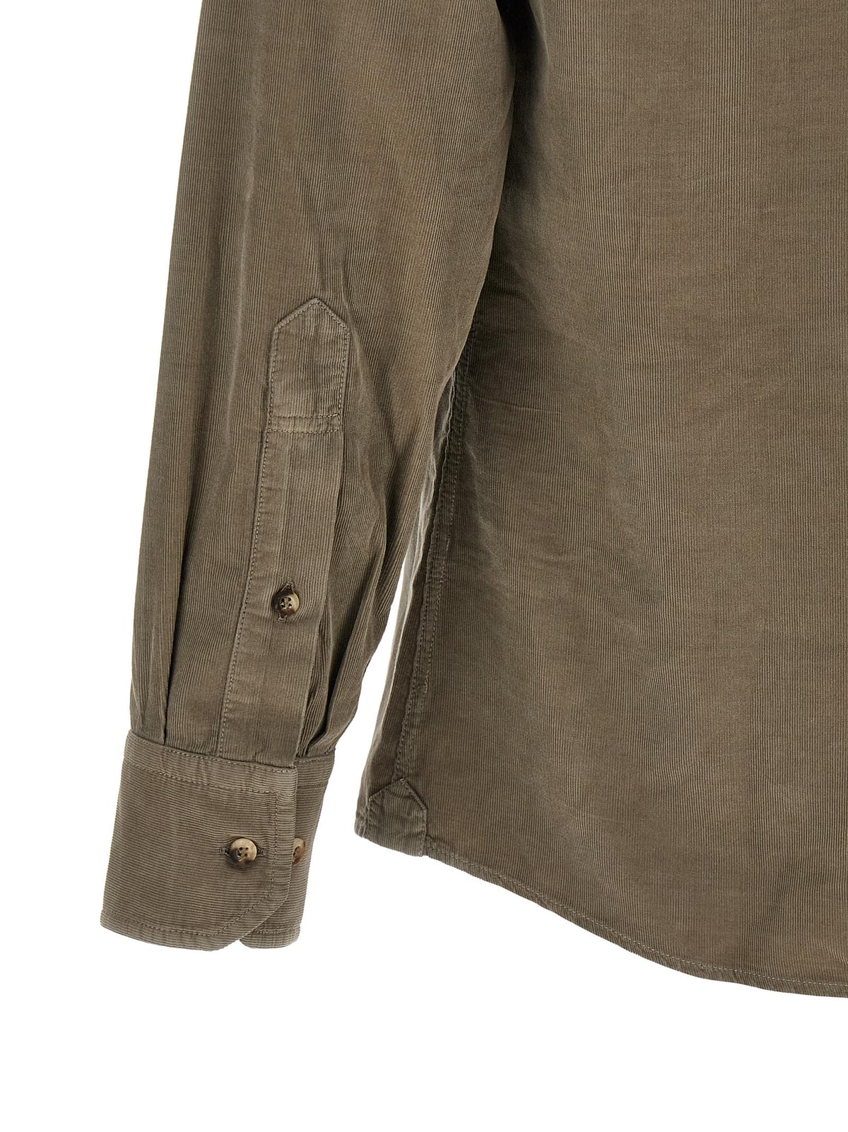 Brunello Cucinelli Men Corduroy Shirt BRUNELLO CUCINELLI