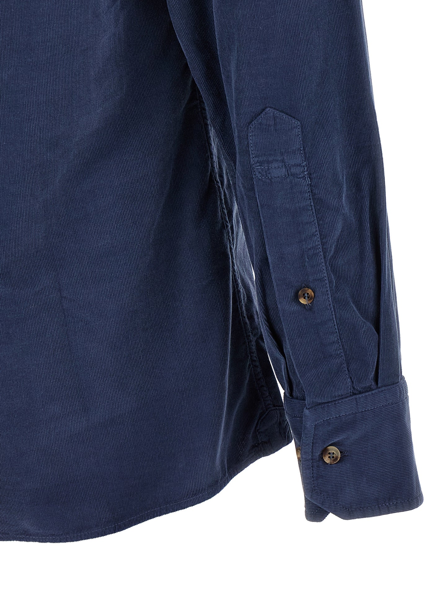 Brunello Cucinelli Men Corduroy Shirt BRUNELLO CUCINELLI
