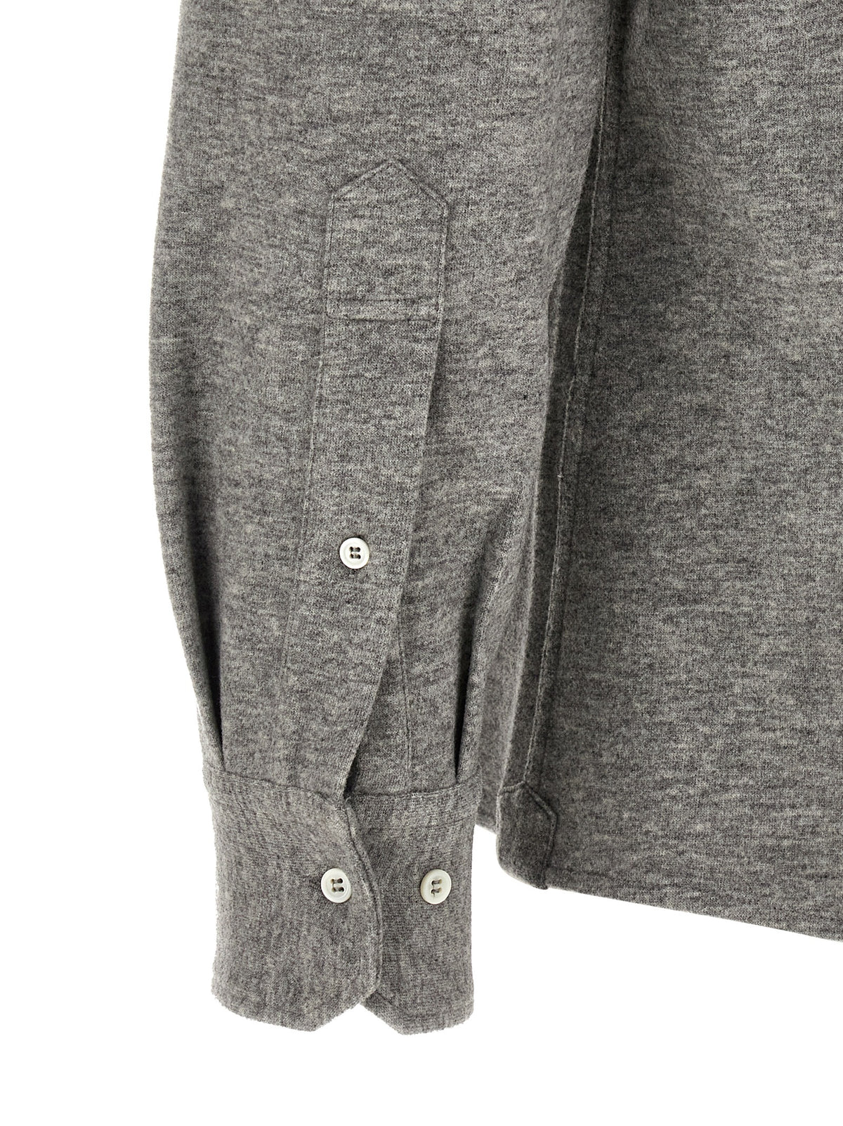 Brunello Cucinelli Men Western Shirt BRUNELLO CUCINELLI