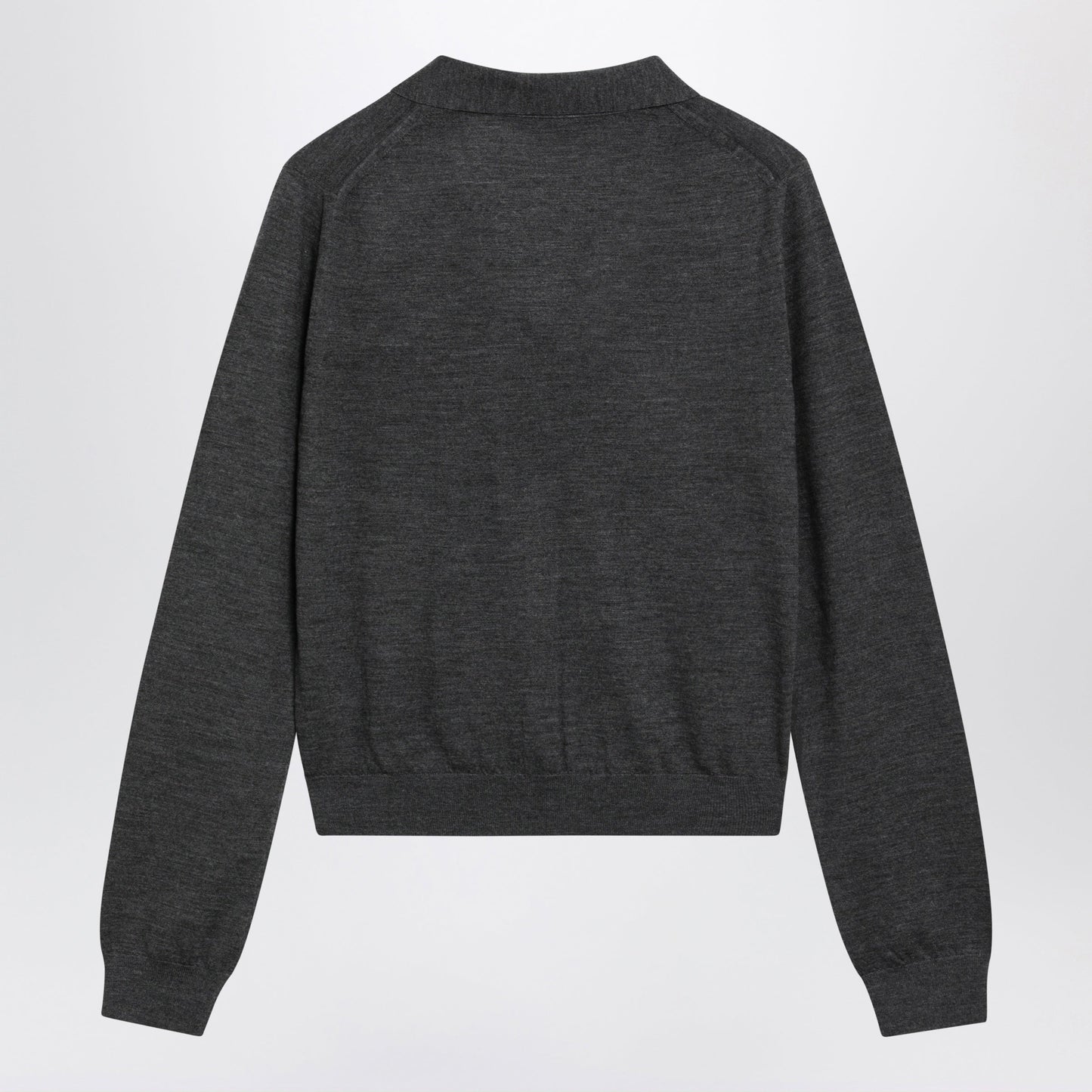 Miu Miu Anthracite Wool Cardigan Women MIU MIU