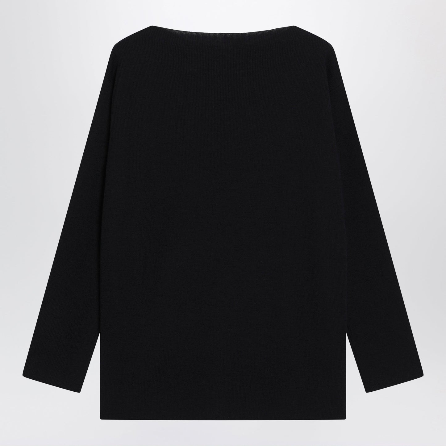 Miu Miu Blue Virgin Wool Sweater With Logo Intarsia Women MIU MIU
