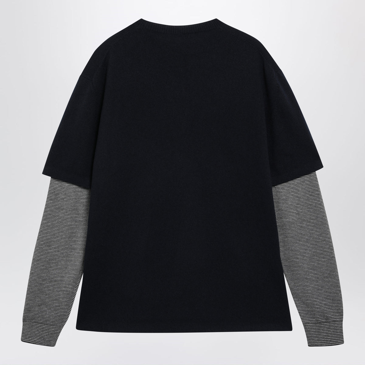 Miu Miu Blue Wool And Cashmere Sweater Women MIU MIU