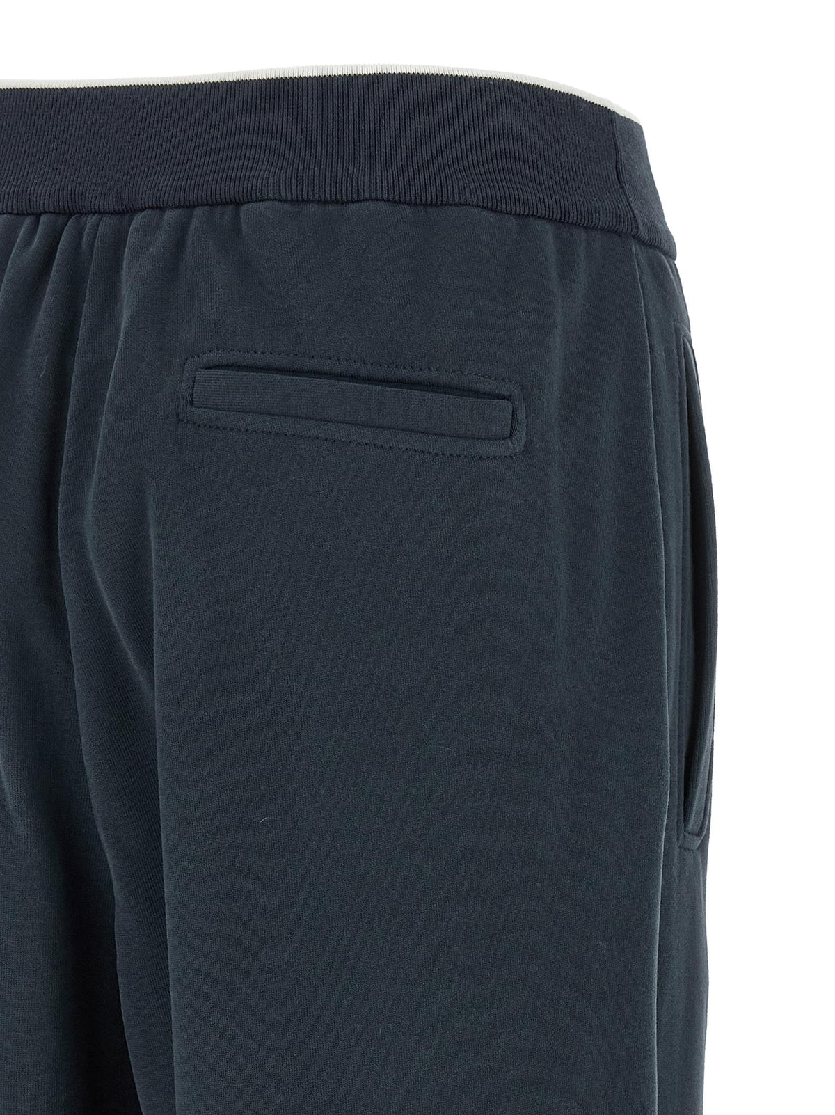 Brunello Cucinelli Women Joggers With Frontal Stitching Detail BRUNELLO CUCINELLI