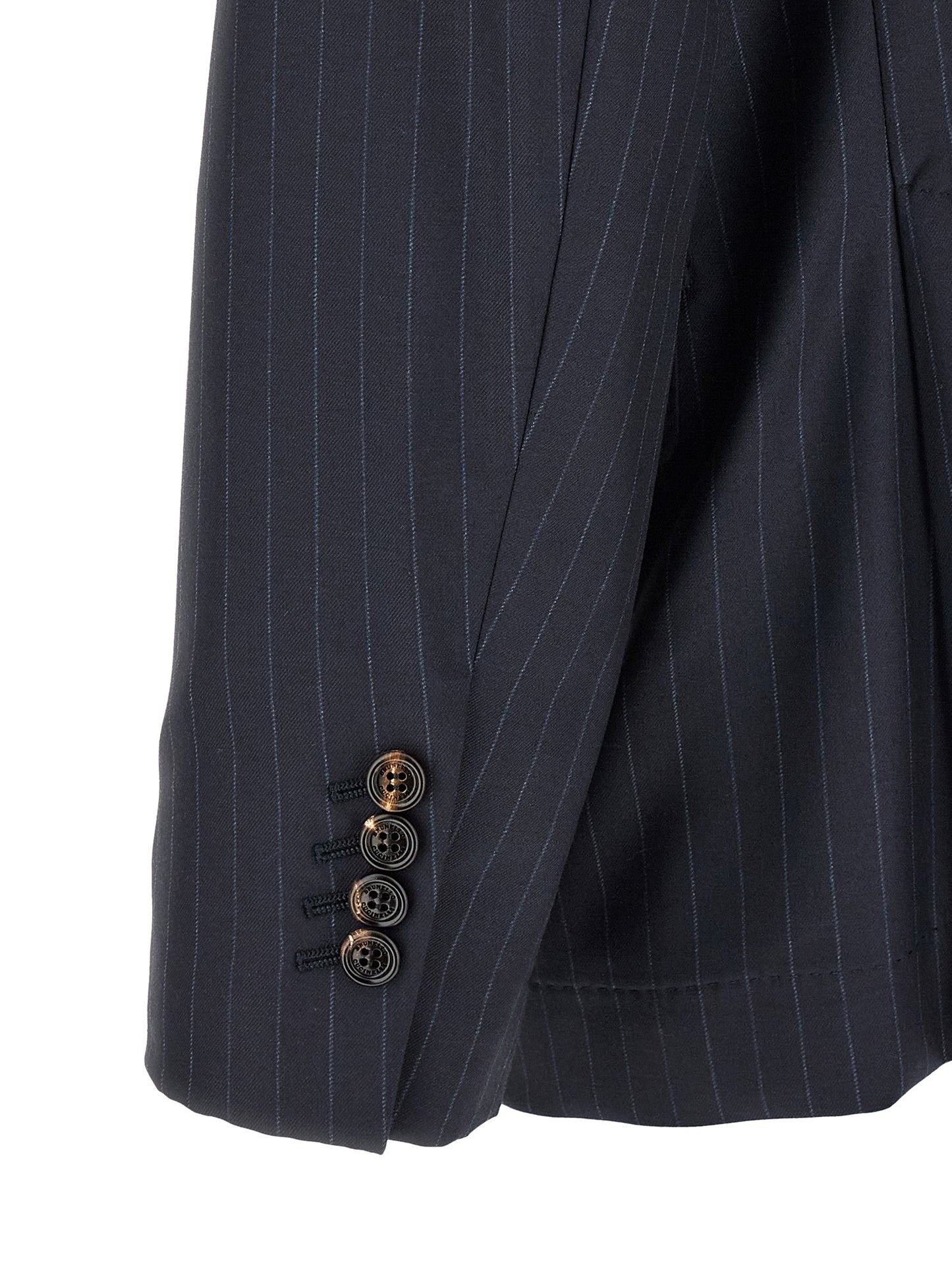 Brunello Cucinelli Men Pinstripe Batavia Blazer BRUNELLO CUCINELLI