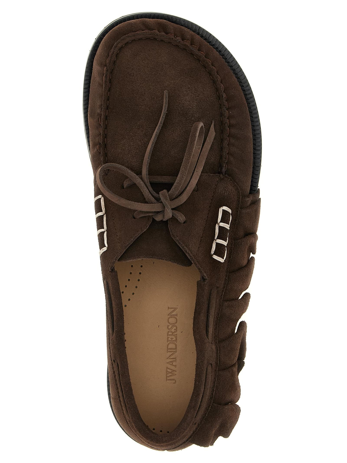 J.W.Anderson Men Suede Volant Boat Shoe J.W. ANDERSON